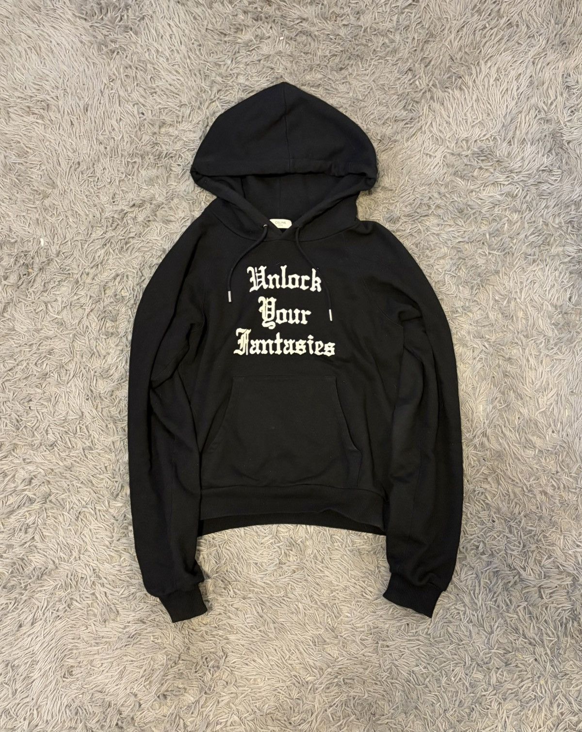 Celine celine aw19 ‘unlock your fantasies’ hoodie Size US XS / EU 42 / 0 - 1 Thumbnail
