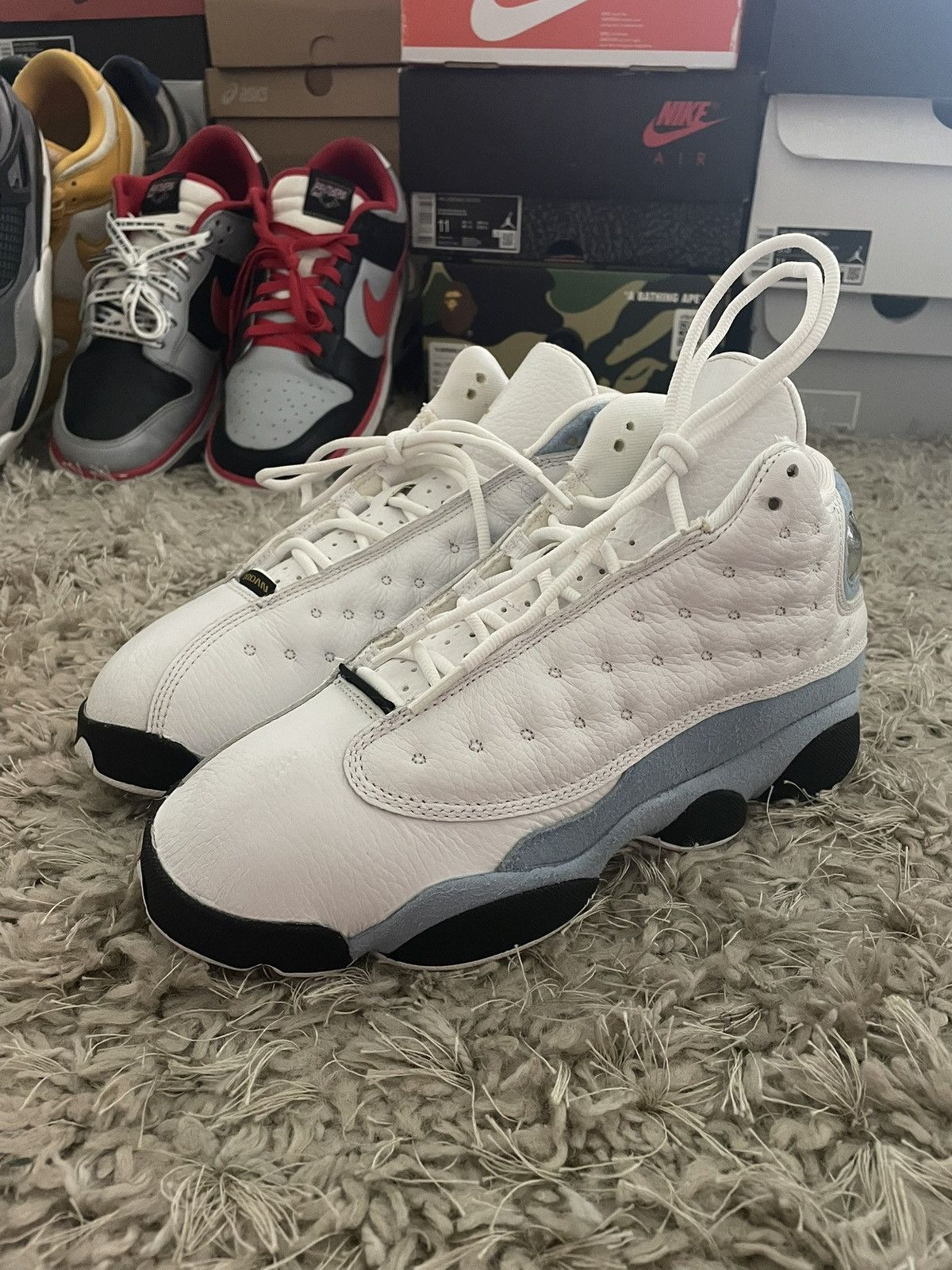 Jordan Brand Jordan 13 Blue Grey Size US 7 / EU 40 - 1 Thumbnail