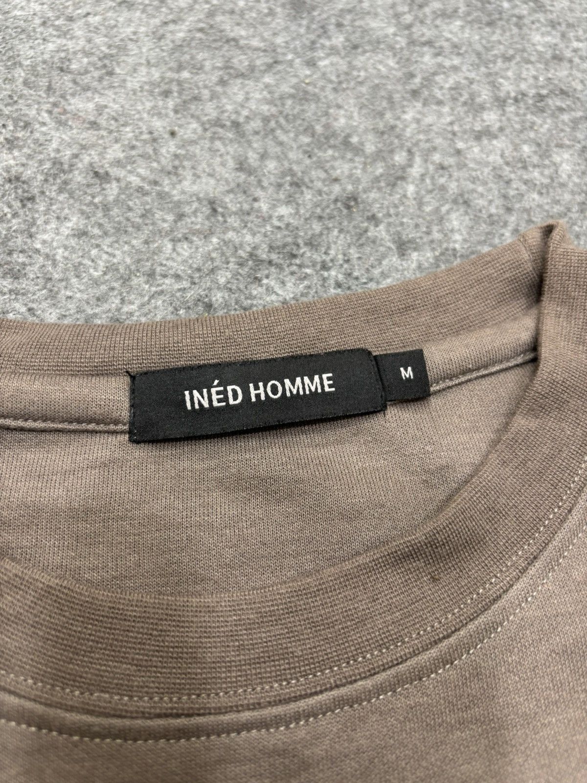 Japanese Brand INED Homme Multiple Seam Designer Shirt F683 Size US M / EU 48-50 / 2 - 5 Thumbnail