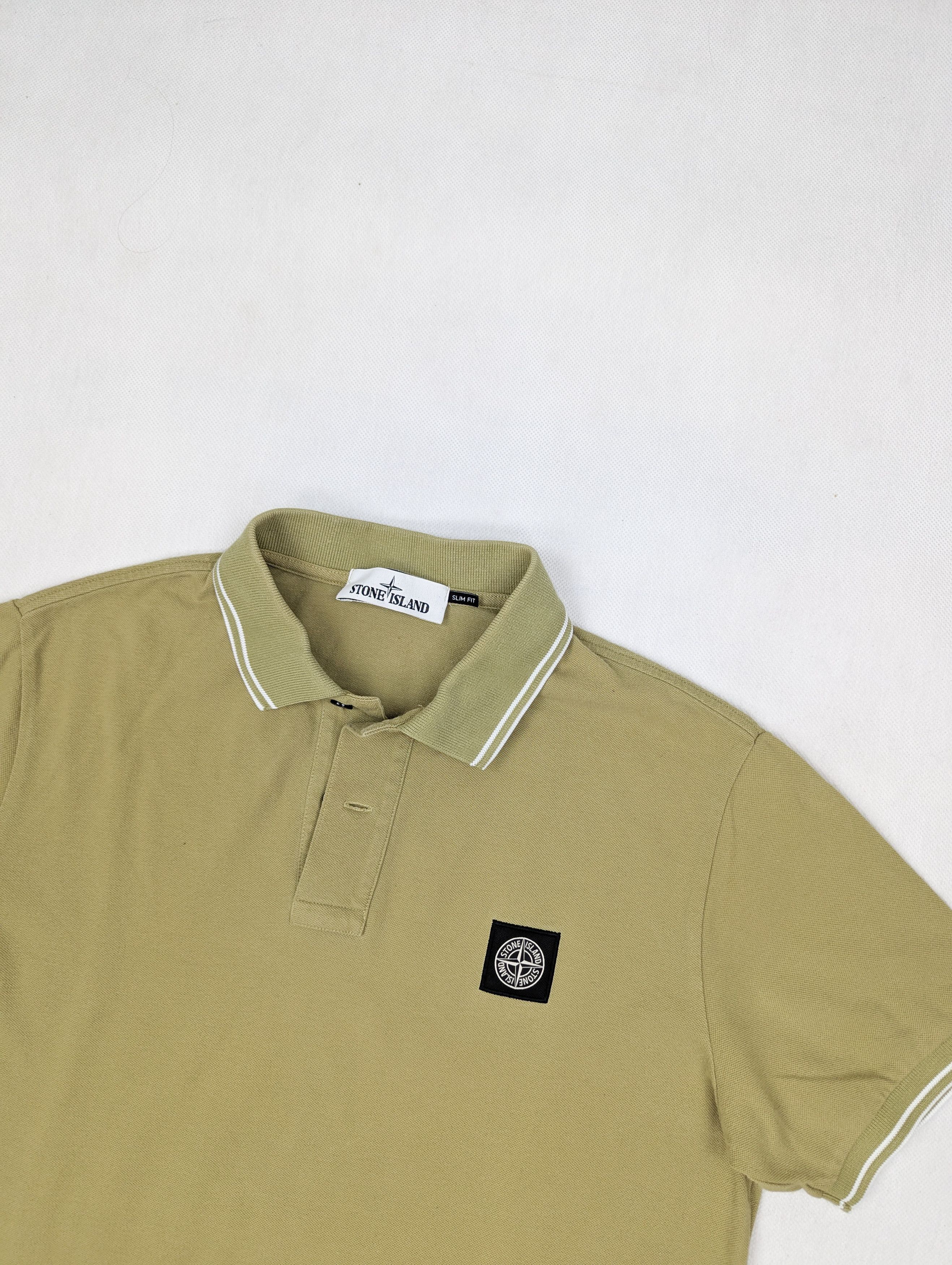 Stone Island Stone Island green polo shirt L Size US L / EU 52-54 / 3 - 2 Thumbnail