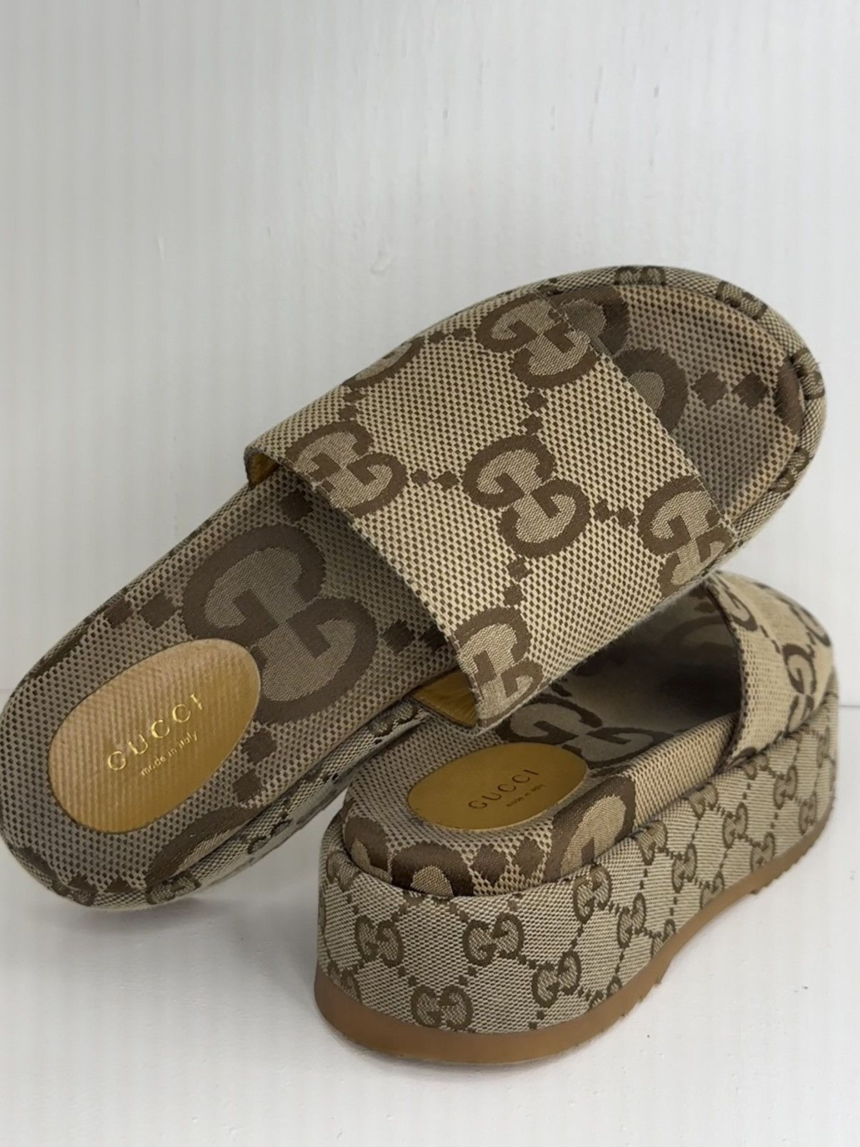 Gucci Gucci platform sandals Angelina Size US 7.5 / IT 37.5 - 8 Thumbnail