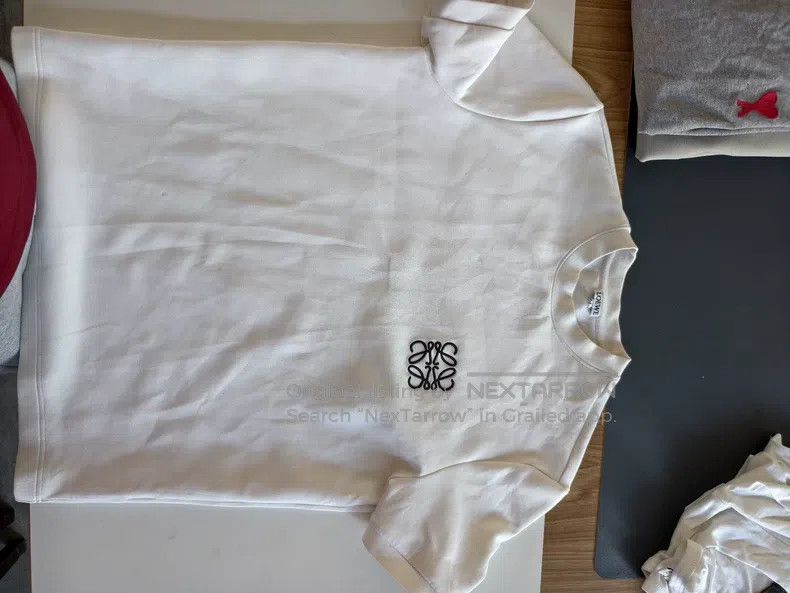 Loewe Loewe White Short Sleeve T-Shirt with Classic Anagram Embr Size US XXL / EU 58 / 5 - 1 Thumbnail