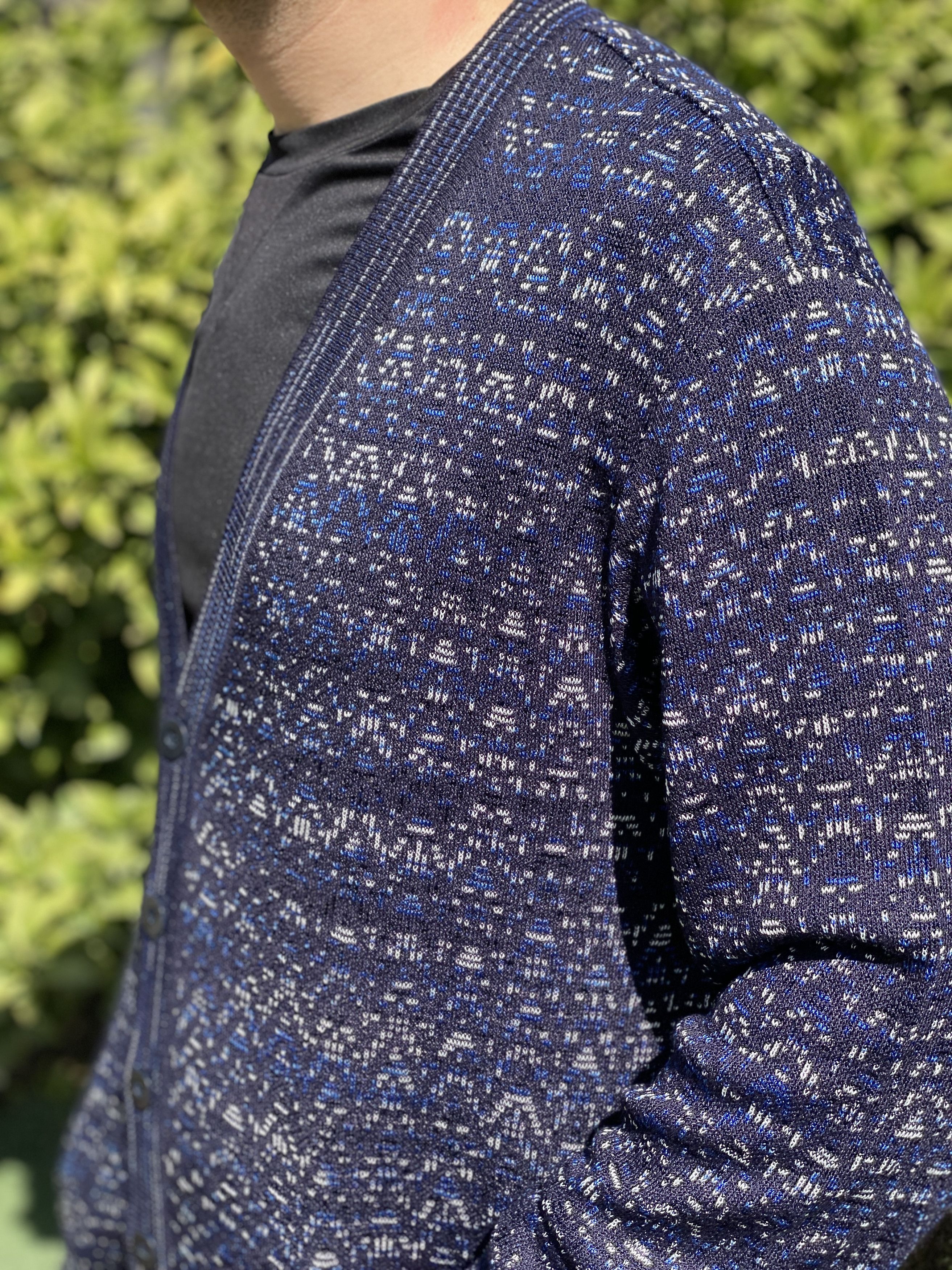 Missoni Sport Missoni Cardigan 3D Pullover Retro Size 52 L Jeresy Size US L / EU 52-54 / 3 - 6 Thumbnail