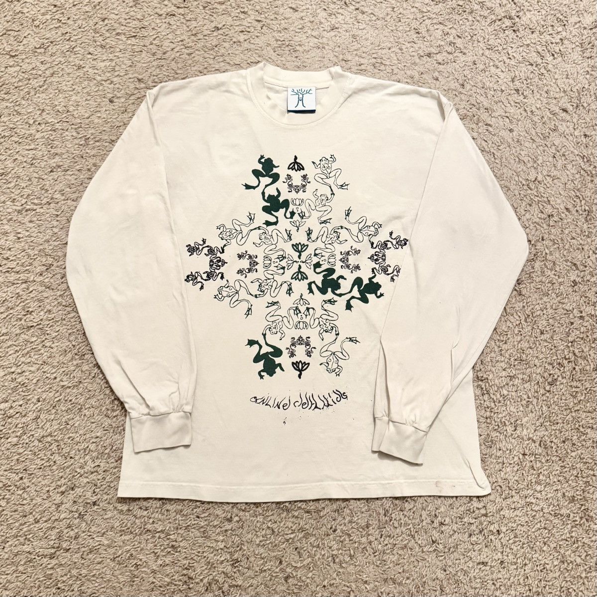 Online Ceramics Online Ceramics Frog Art Use The Birth Long Sleeve Tee Size US L / EU 52-54 / 3 - 1 Thumbnail