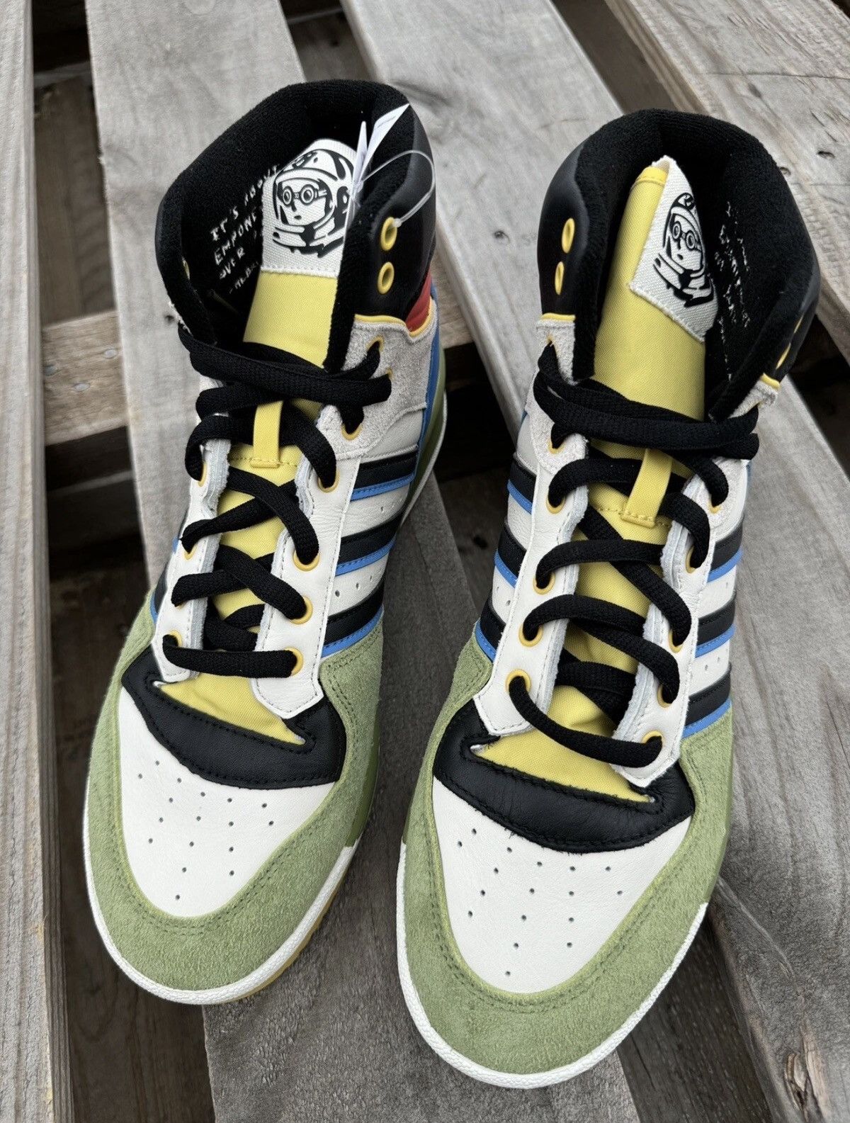 adidas Rivalry Hi SIGNED BY HEBRU BRANTLEY