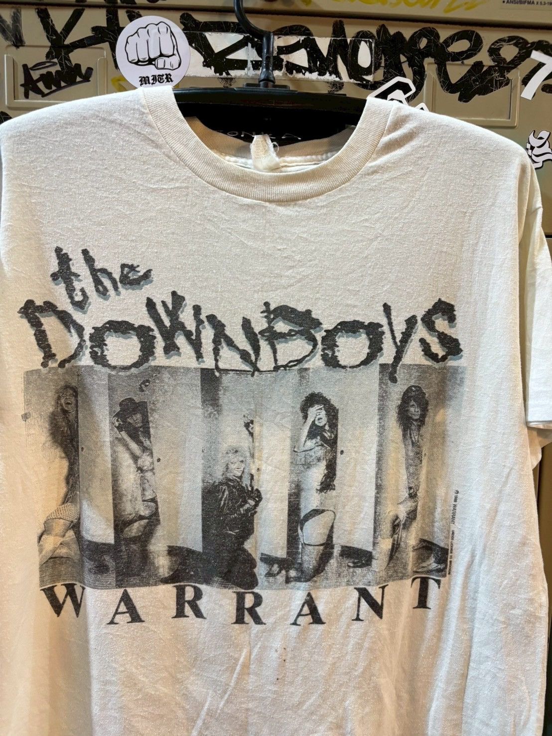 Band Tees Warrant The down boys 1989’s Size US L / EU 52-54 / 3 - 7 Thumbnail