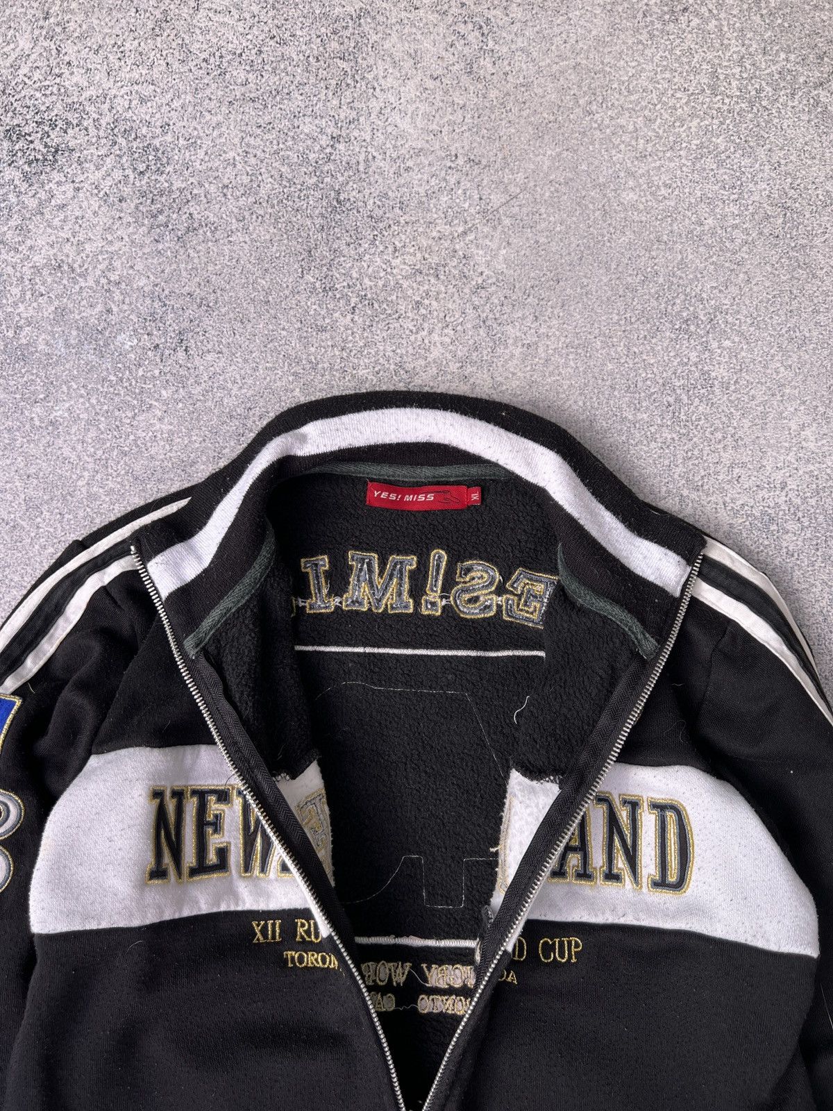 Designer × Vintage Vintage New Zealand Rugby World Cup Zip Sweatshirt Size US S / EU 44-46 / 1 - 9 Thumbnail