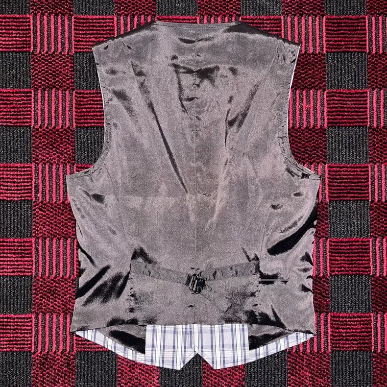 Vivienne Westwood Vivienne Westwood Saturn Buckle Plaid Jacket Vest Size US S / EU 44-46 / 1 - 3 Thumbnail
