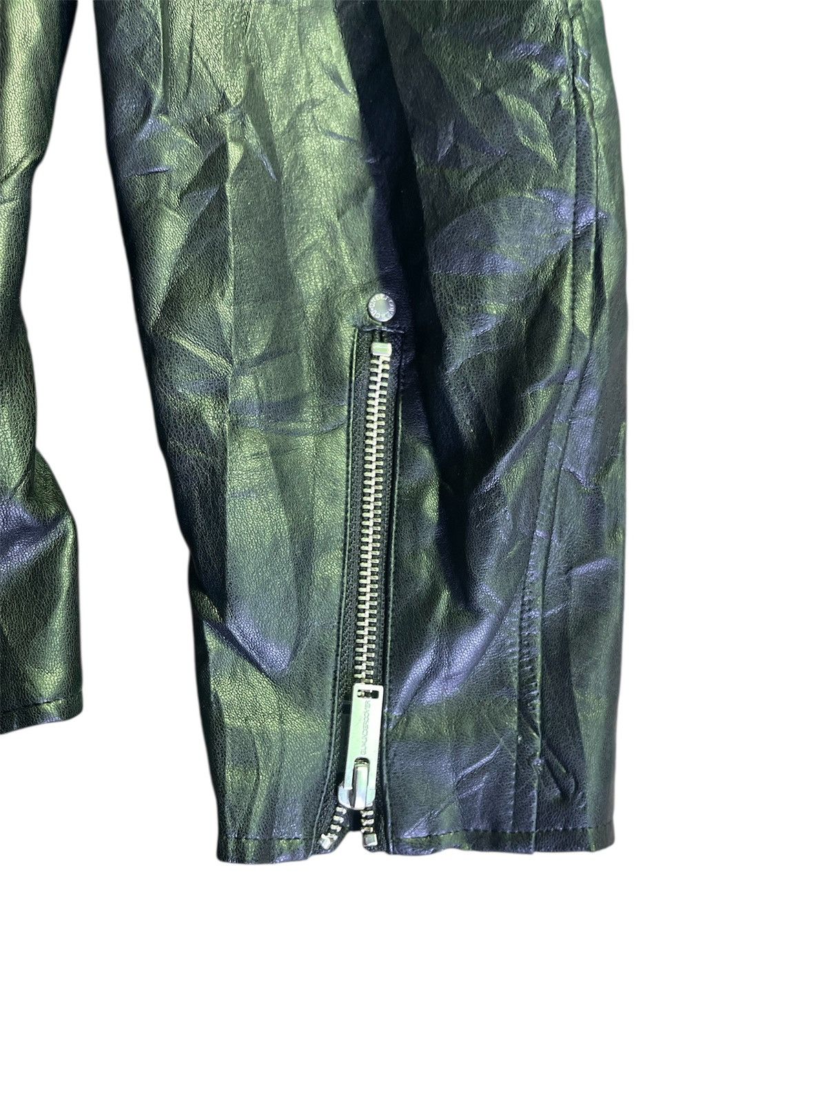 GU × Undercover GU UNDERCOVER Faux Leather Rider Jacket - Rare Collab Size US S / EU 44-46 / 1 - 4 Thumbnail