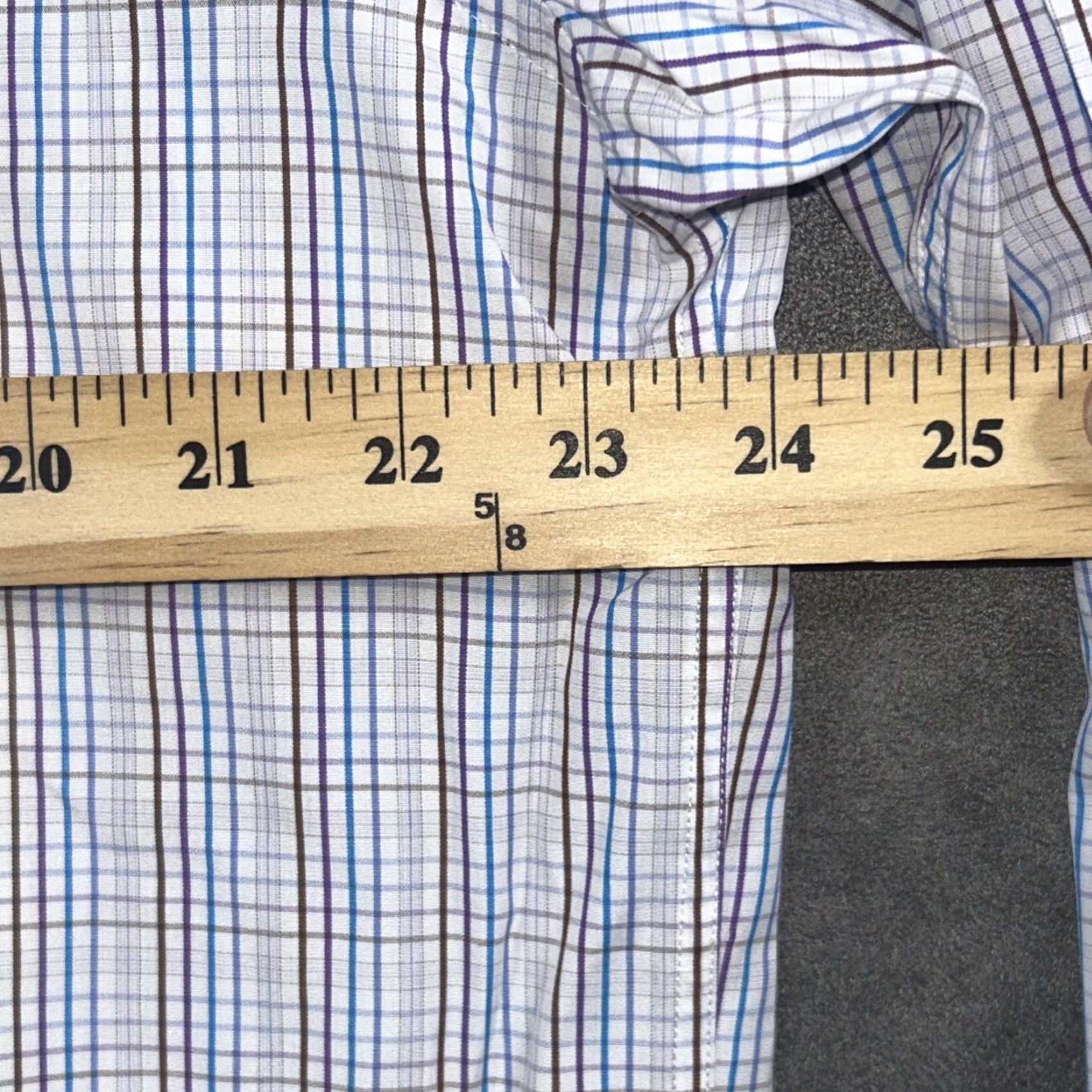 Ermenegildo Zegna Ermenegildo Zegna Shirt XL Button-Up Long Sleeve Collared Multicolor Check Casual Men Size US XL / EU 56 / 4 - 7 Thumbnail