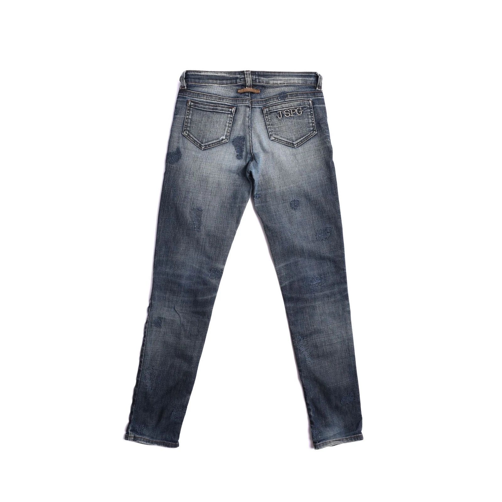 Jean Paul Gaultier Women's Jean Paul Gaultier Fall 06 Distressed Jeans W28 L31 Size 28" / US 6 / IT 42 - 2 Thumbnail