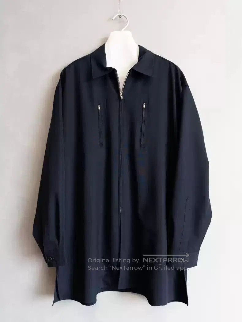 Yohji Yamamoto Yohji Yamamoto 91AW Show style zippered jacket shirt. Size US M / EU 48-50 / 2 - 2 Thumbnail