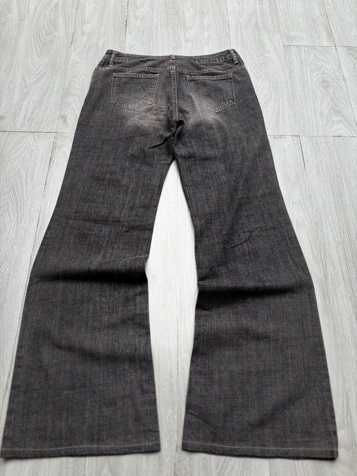 Japanese Brand ET BOITE lace up flare jeans Size US 28 / EU 44 - 4 Thumbnail