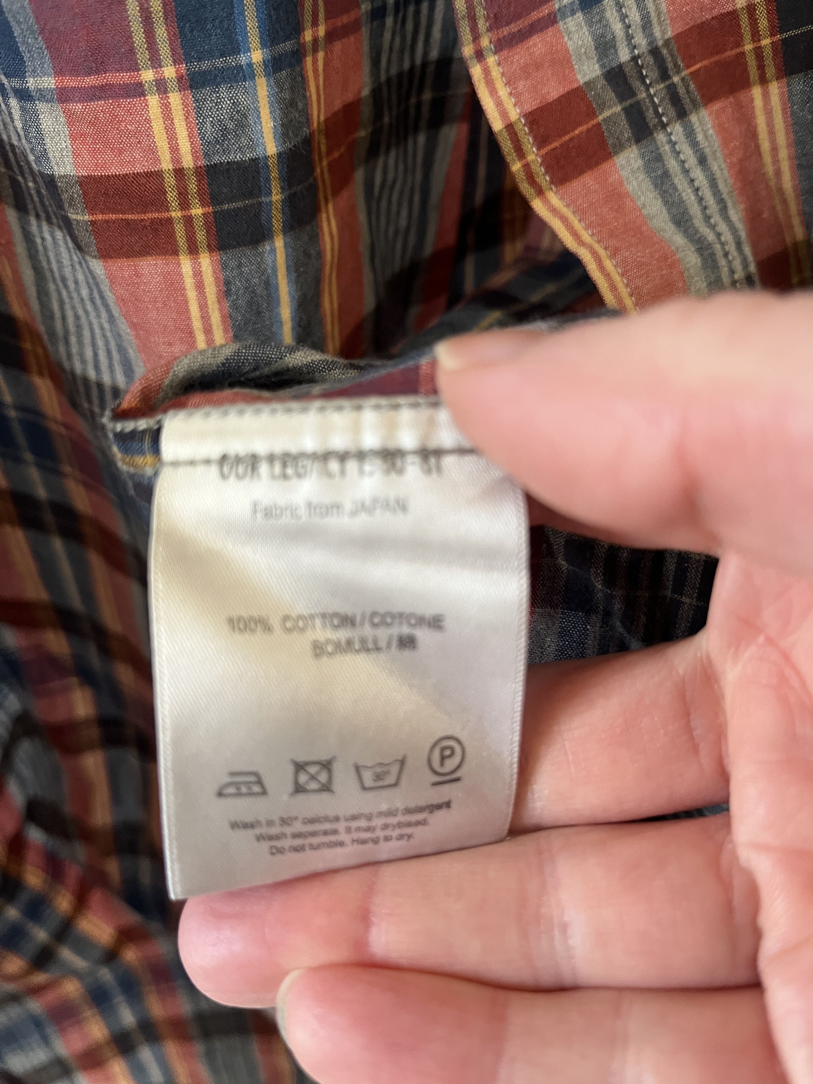 Our Legacy Our Legacy plaid button down Size US L / EU 52-54 / 3 - 6 Thumbnail