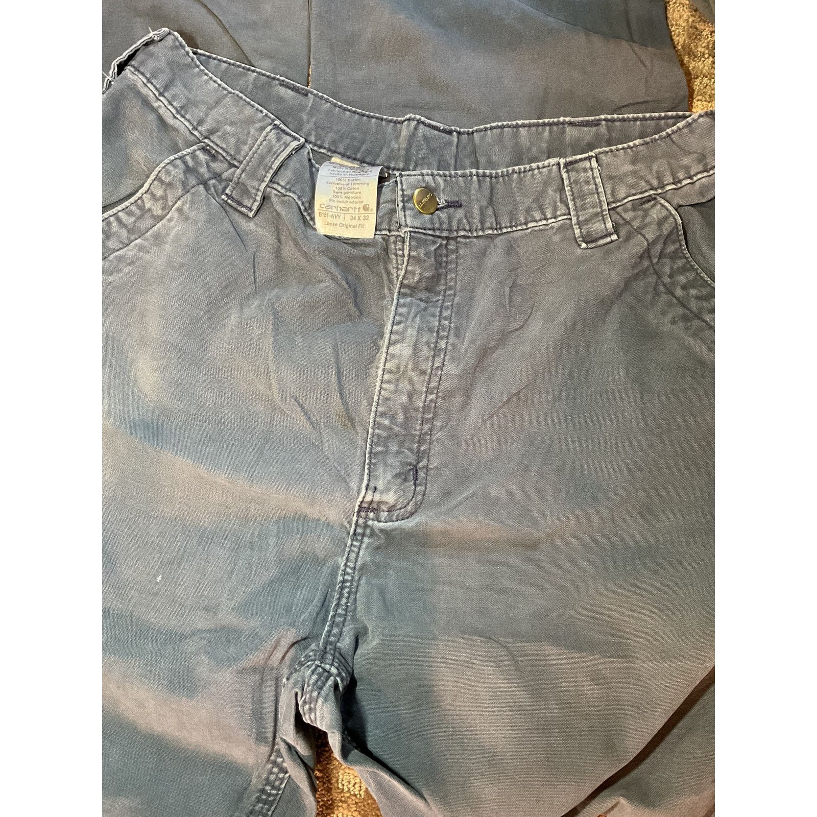 Carhartt 👖 Classic Utility Pants - Carhartt Cotton Blend, Size 34x32 Size US 34 / EU 50 - 4 Thumbnail