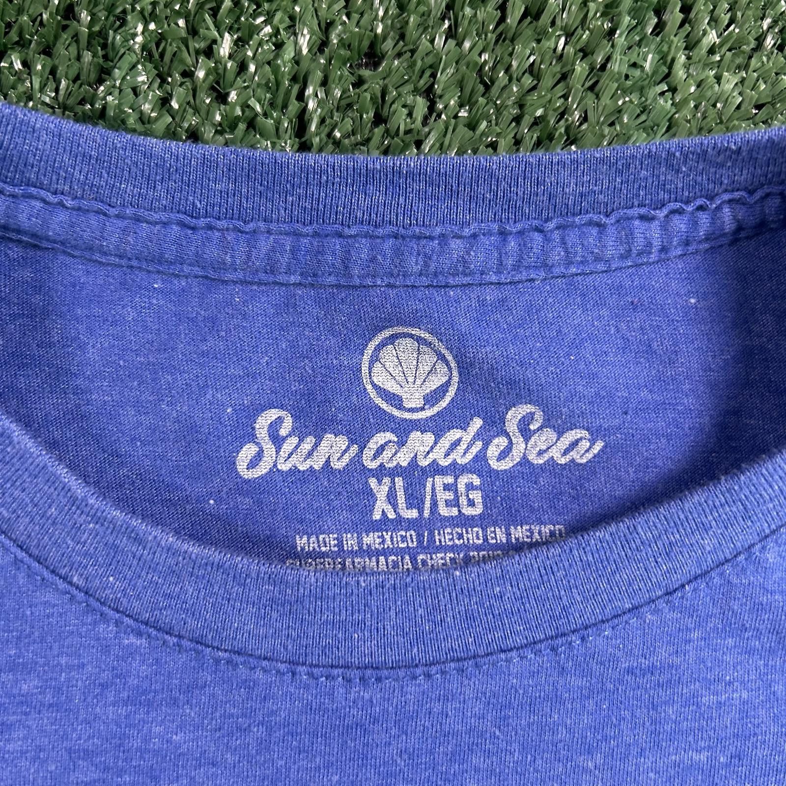 Other Sun and Sea Men's Blue Cancun Graphic T-Shirt. XL Size US XL / EU 56 / 4 - 3 Thumbnail