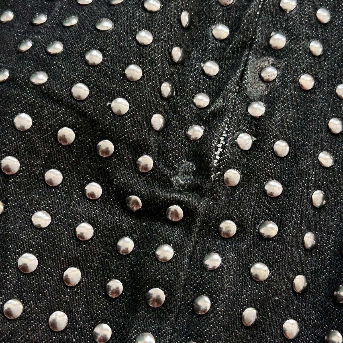 Acne Studios Studded Acne Studios Vintage Mad Punk Gothic Skirt Size 26" / US 2 / IT 38 - 9 Thumbnail