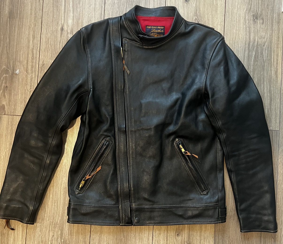 The Flat Head The Flat Head FN-LJ HW003 Leather Jacket Riders Size 38 Size US M / EU 48-50 / 2 - 2 Thumbnail