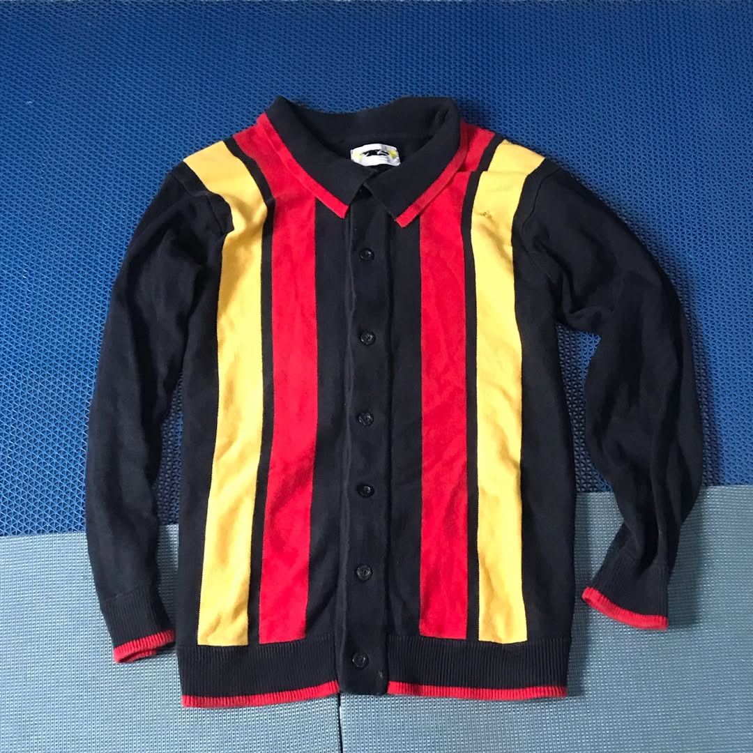 Vintage Vintage archive Knitwear long Sleeves dagger colar navy Size US L / EU 52-54 / 3 - 7 Thumbnail