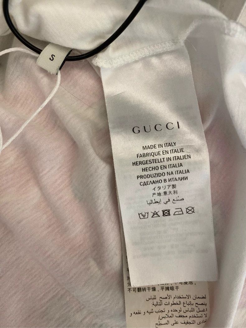 Gucci Gucci Red and green fade-dyed double G short sleeves 2501-N Size US S / EU 44-46 / 1 - 5 Thumbnail