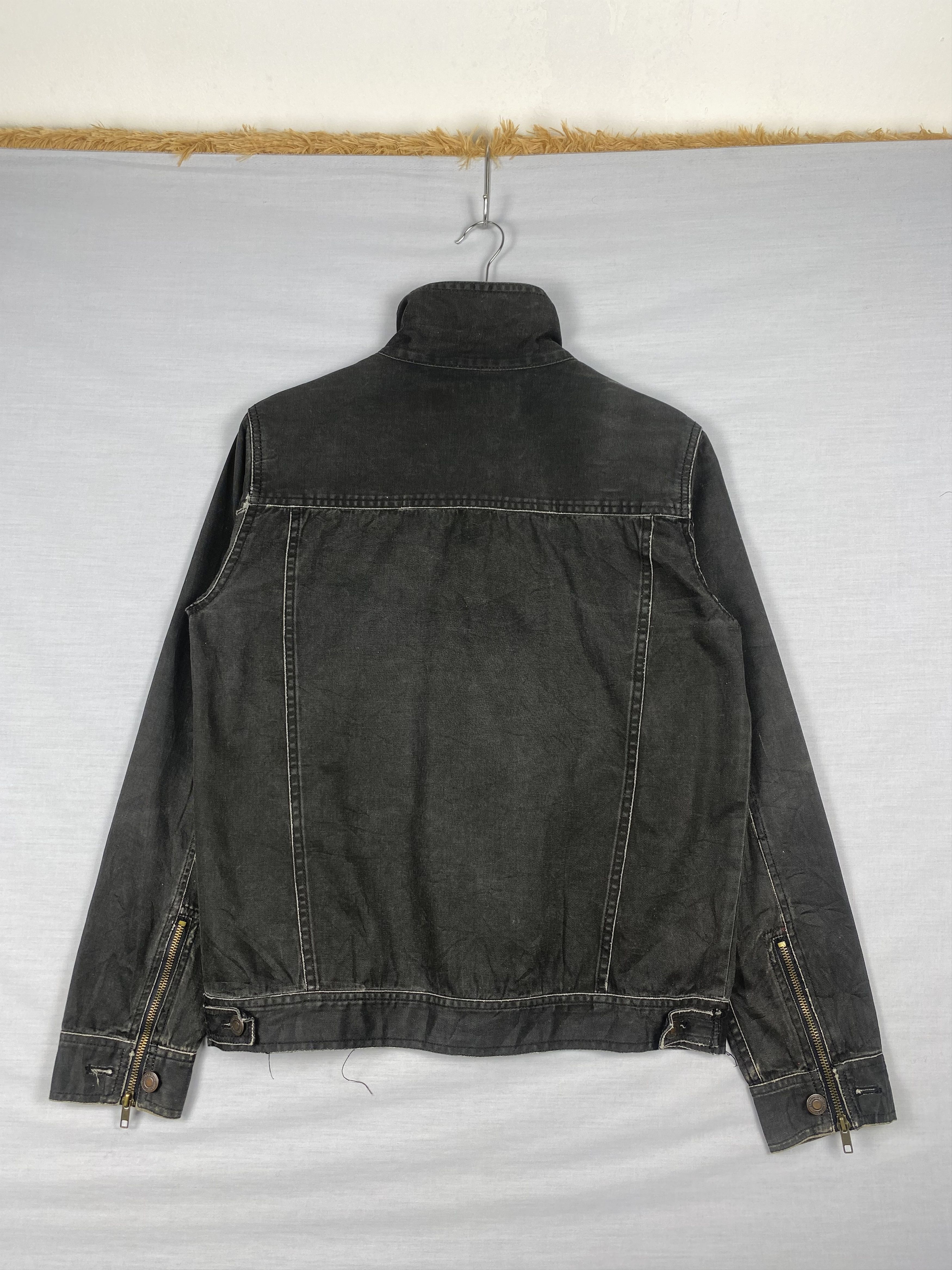 Japanese Brand Vintage Japanese Multi Pocket Plain Canvas Jacket Size US S / EU 44-46 / 1 - 6 Thumbnail