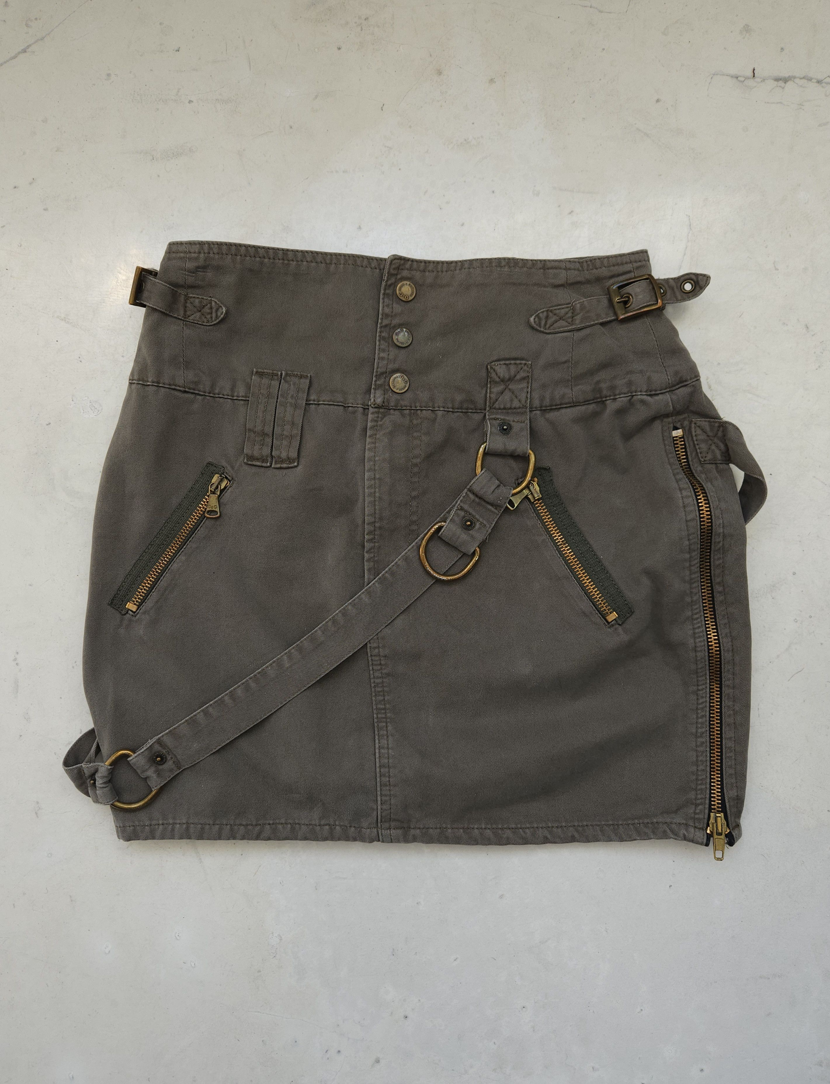 Dolce & Gabbana Archive y2k Dolce Gabbana bondage side zip skirt Size 28" / US 6 / IT 42 - 1 Thumbnail