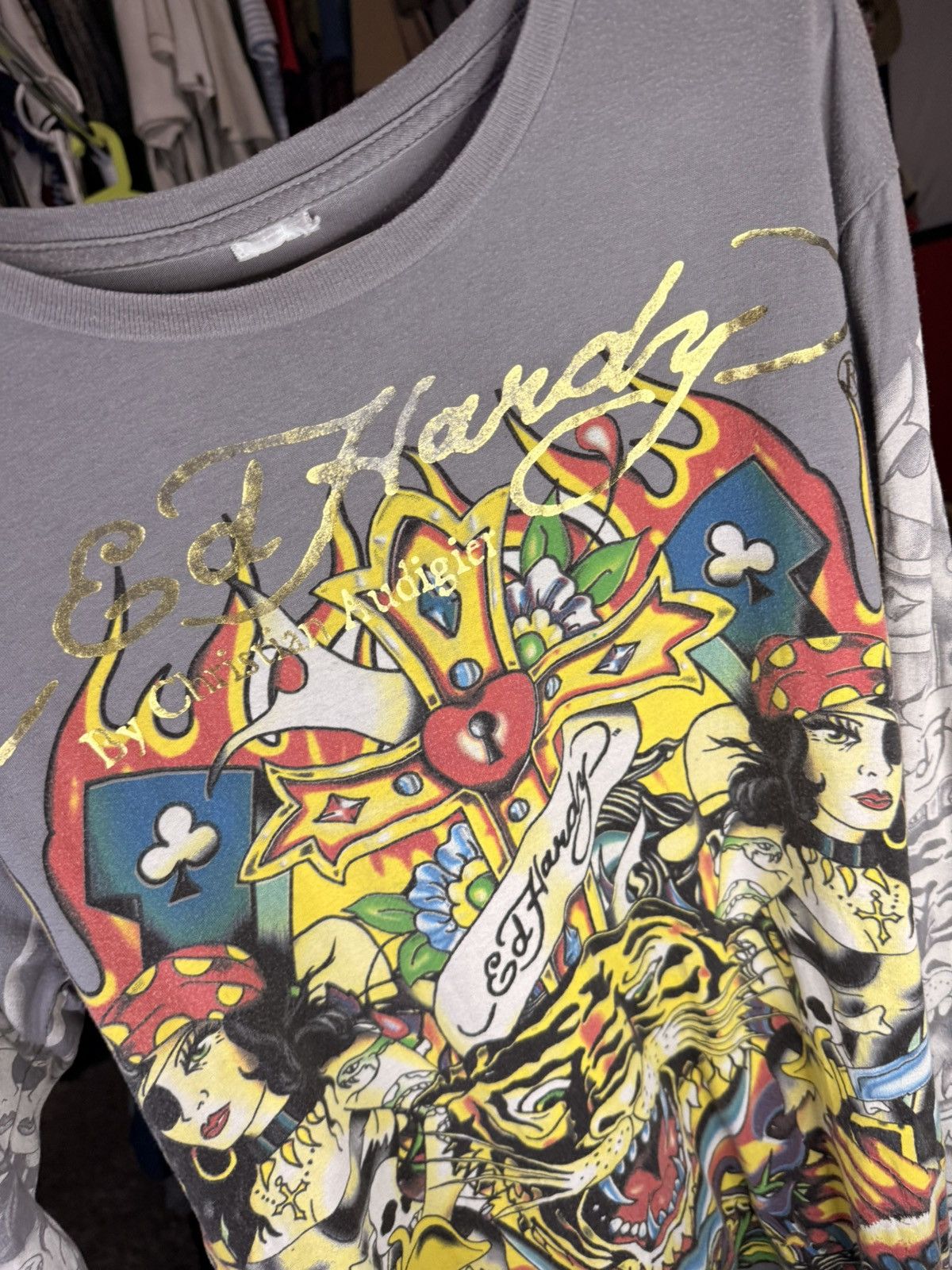 Ed Hardy Vintage Ed Hardy by Christian Audigier Size US M / EU 48-50 / 2 - 2 Thumbnail