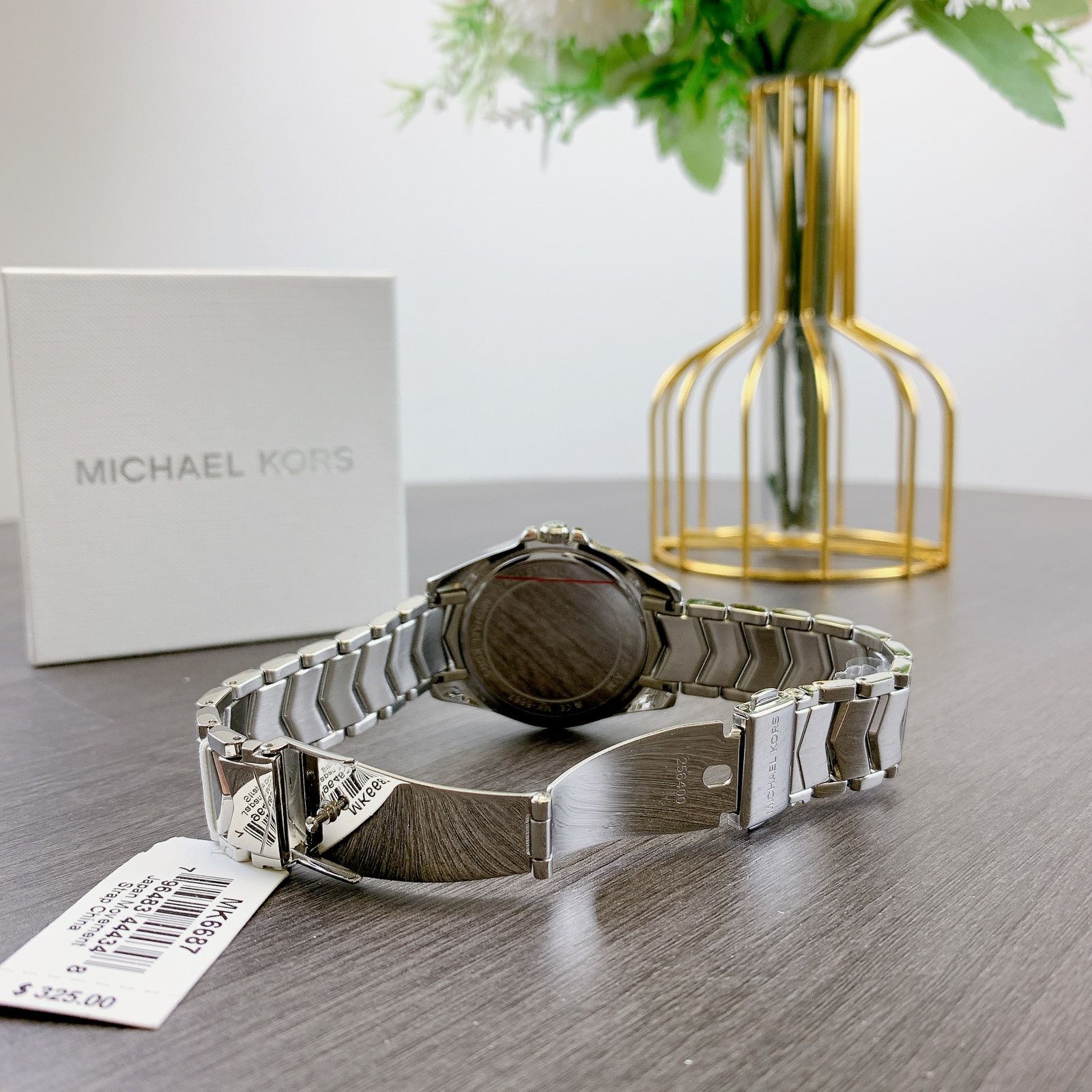 Michael Kors Michael Kors MK6687 Whitney Three-Hand Pavé Stainless Steel Size ONE SIZE - 5 Thumbnail