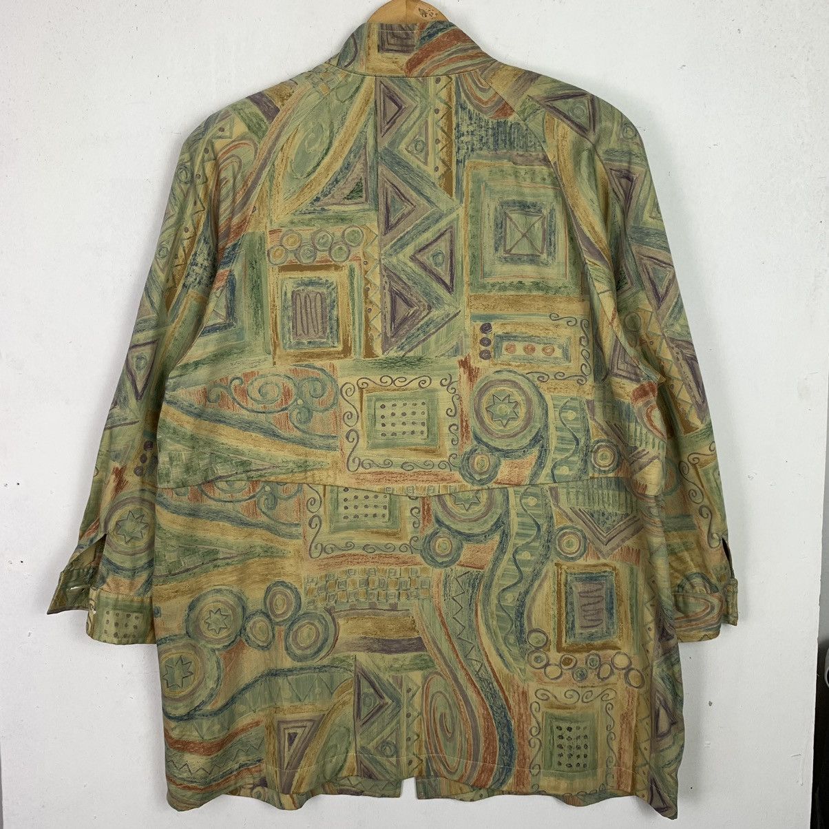 Japanese Brand × Vintage Vintage Japanese Brand Abstract Pattern Light Jacket Size US L / EU 52-54 / 3 - 11 Thumbnail