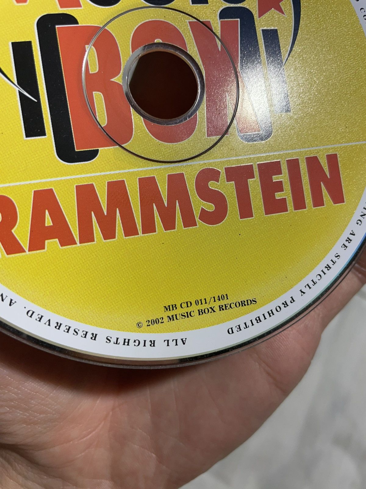 Vintage Vintage Rare Archive 2002 Rammstein All Time Hits CD Disc Size ONE SIZE - 10 Thumbnail