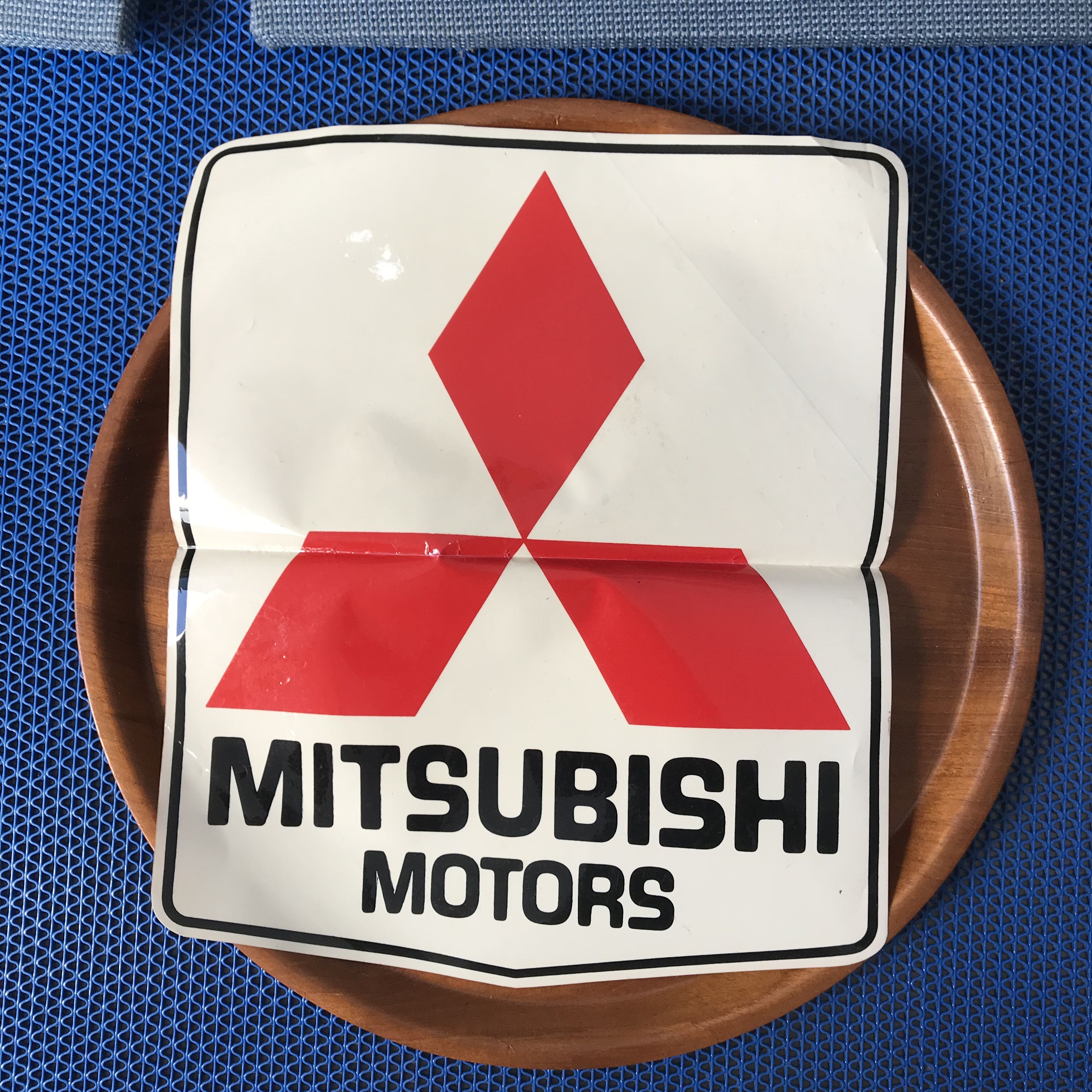 Vintage Vintage Retro Mitsubishi Decal Big Size Brand new Size ONE SIZE - 1 Thumbnail