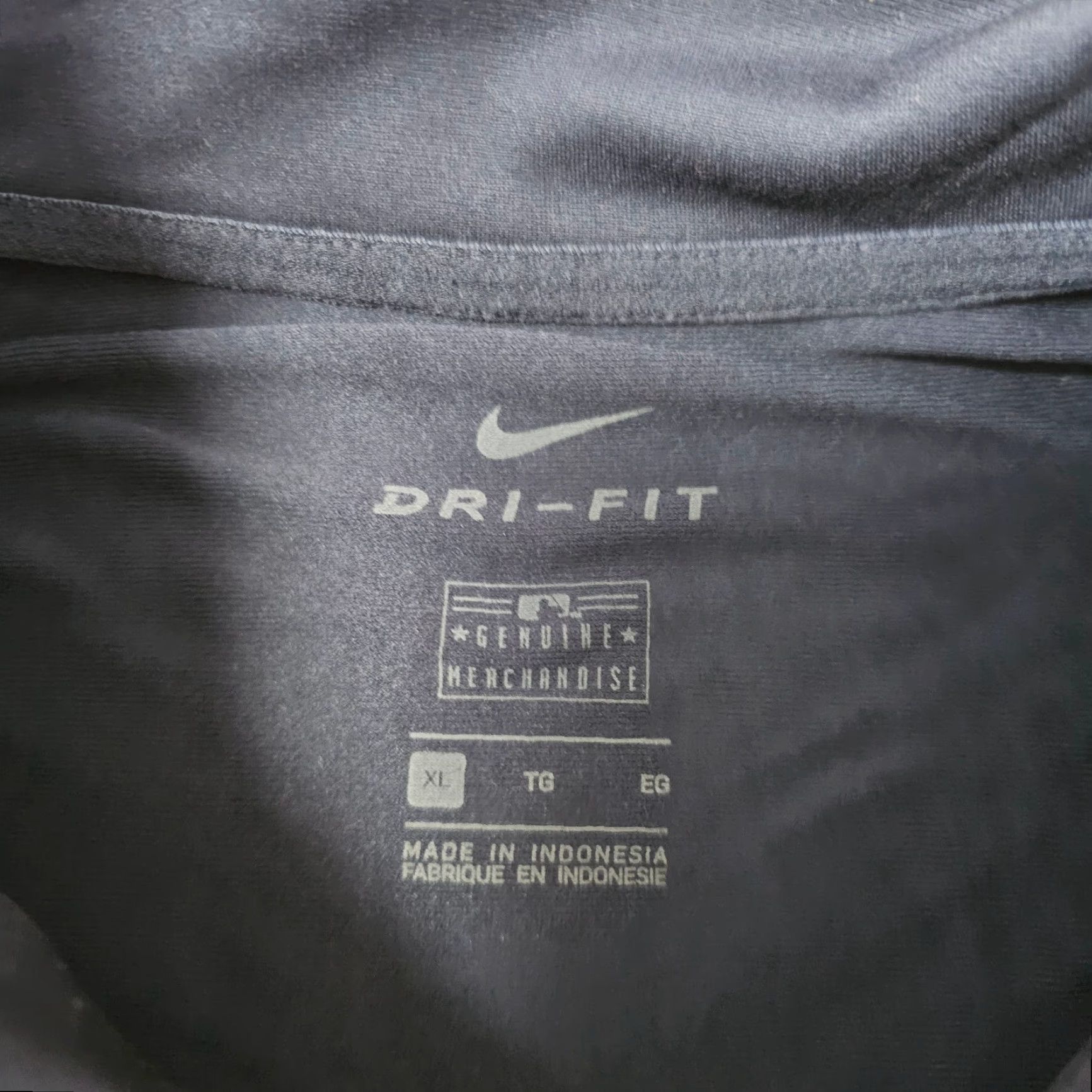 Nike Nike Houston Astros 1/4 Zip Training Shirt Jacket Mens XL Blue MLB Dri-FIT Baseball Activewear Casual Sports Shirt Size US XL / EU 56 / 4 - 3 Thumbnail