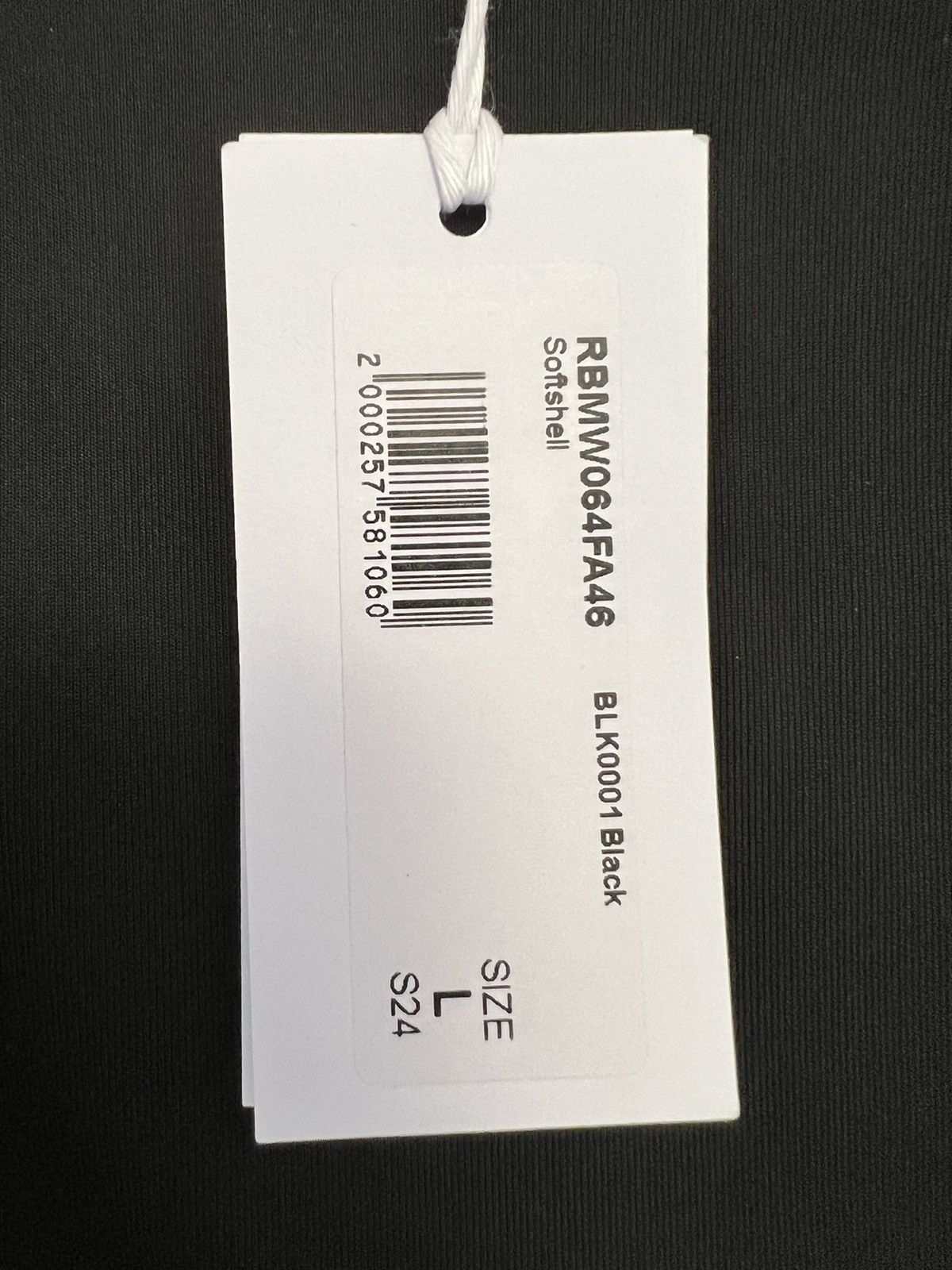 ROA Black Softshell Jacket Size US L / EU 52-54 / 3 - 5 Thumbnail