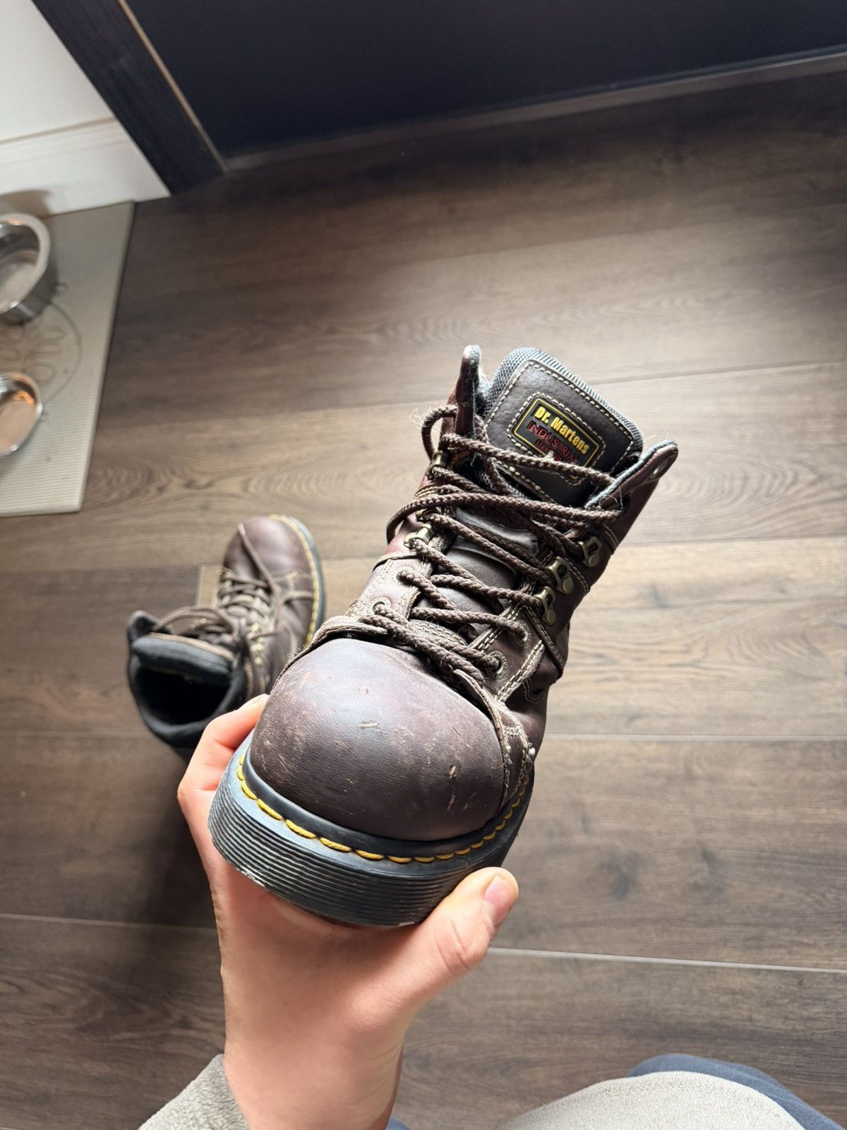 Dr. Martens Vintage 90s Dr.Martens Leather Boots Size US 11 / EU 44 - 8 Thumbnail