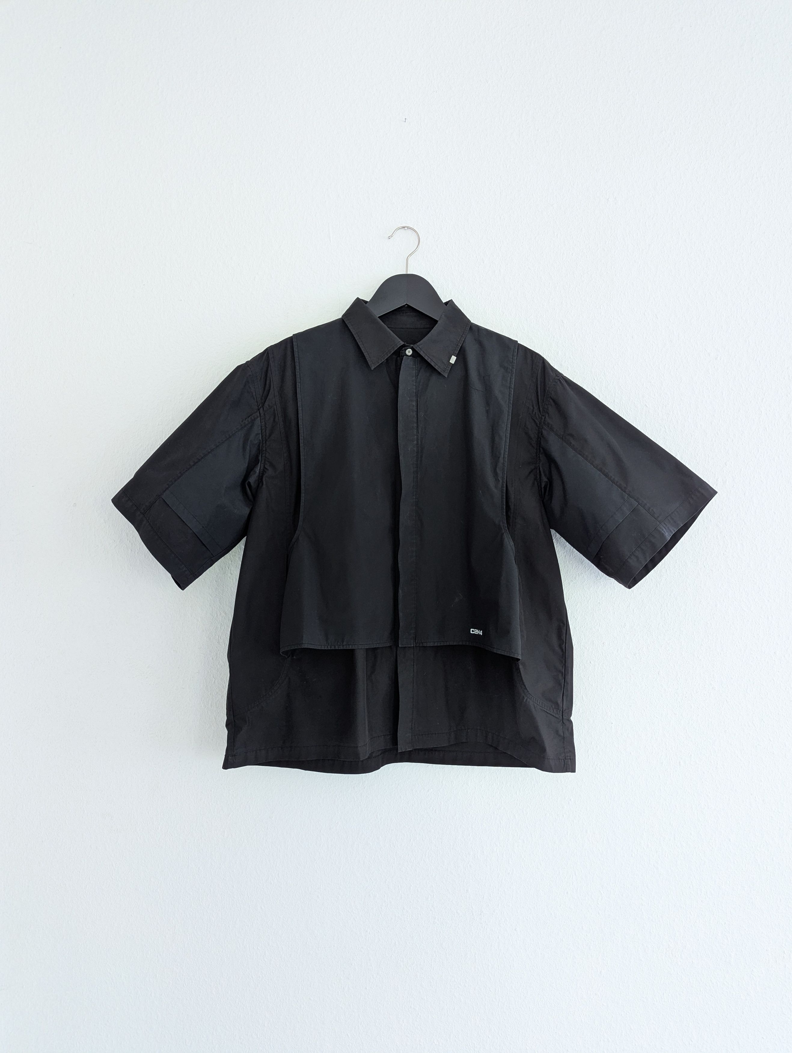 C2H4 C2H4 Intervein Layered Short Sleeve Shirt Size US L / EU 52-54 / 3 - 1 Thumbnail