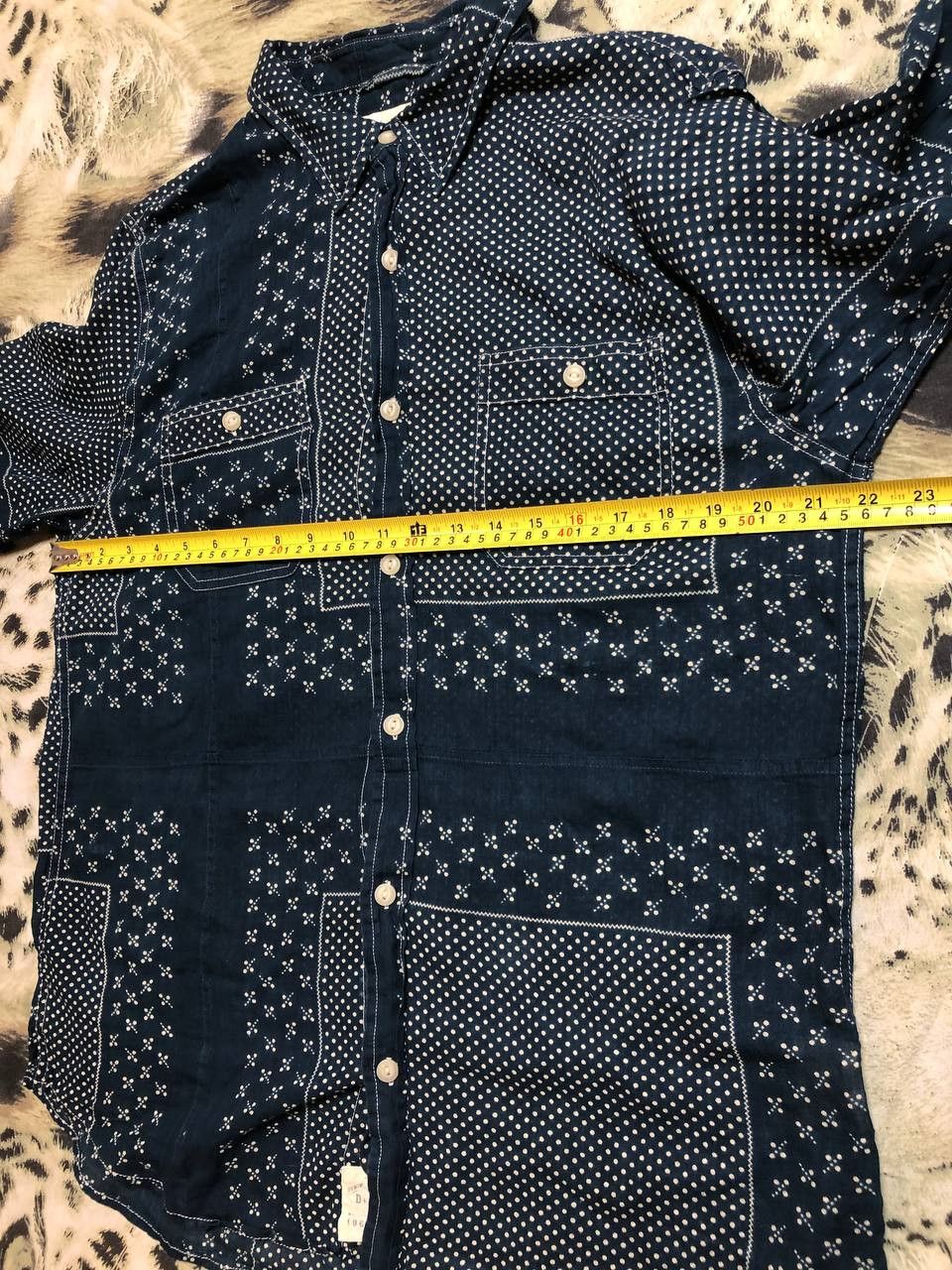 Denim & Supply Ralph Lauren Vintage blue print shirt Y2K Denim & Supply Ralph Lauren Size US L / EU 52-54 / 3 - 10 Thumbnail