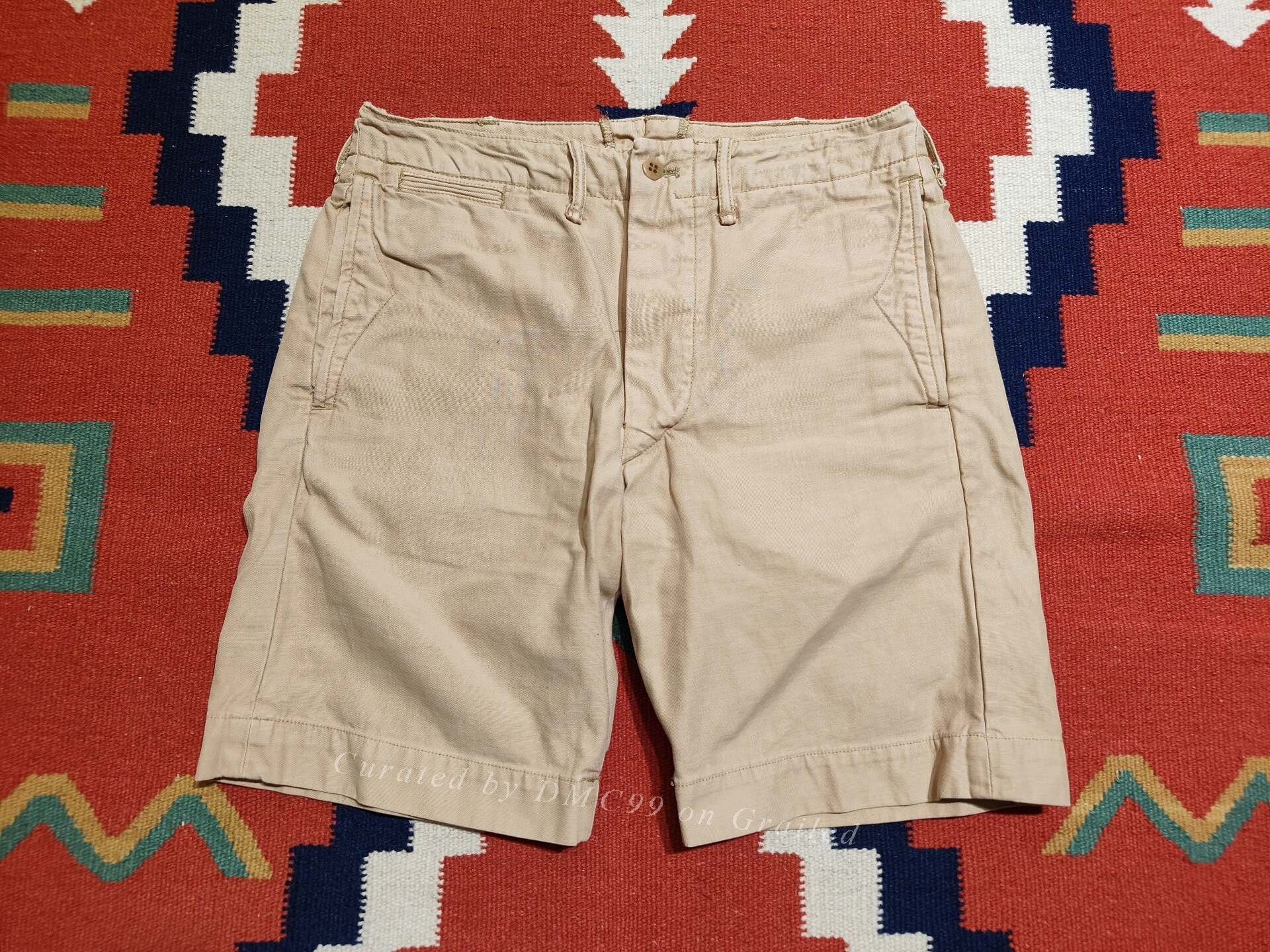 RRL Ralph Lauren Officer's Chino Shorts | Grailed