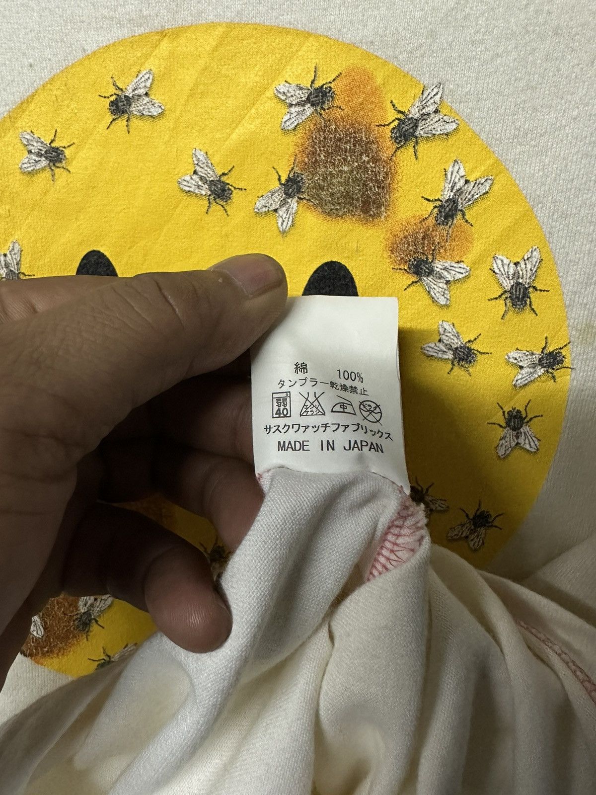 Japanese Brand × Sasquatchfabrix Japan Sasquatch Fabrix Graphic Smiley Tee Faded Size US M / EU 48-50 / 2 - 9 Thumbnail