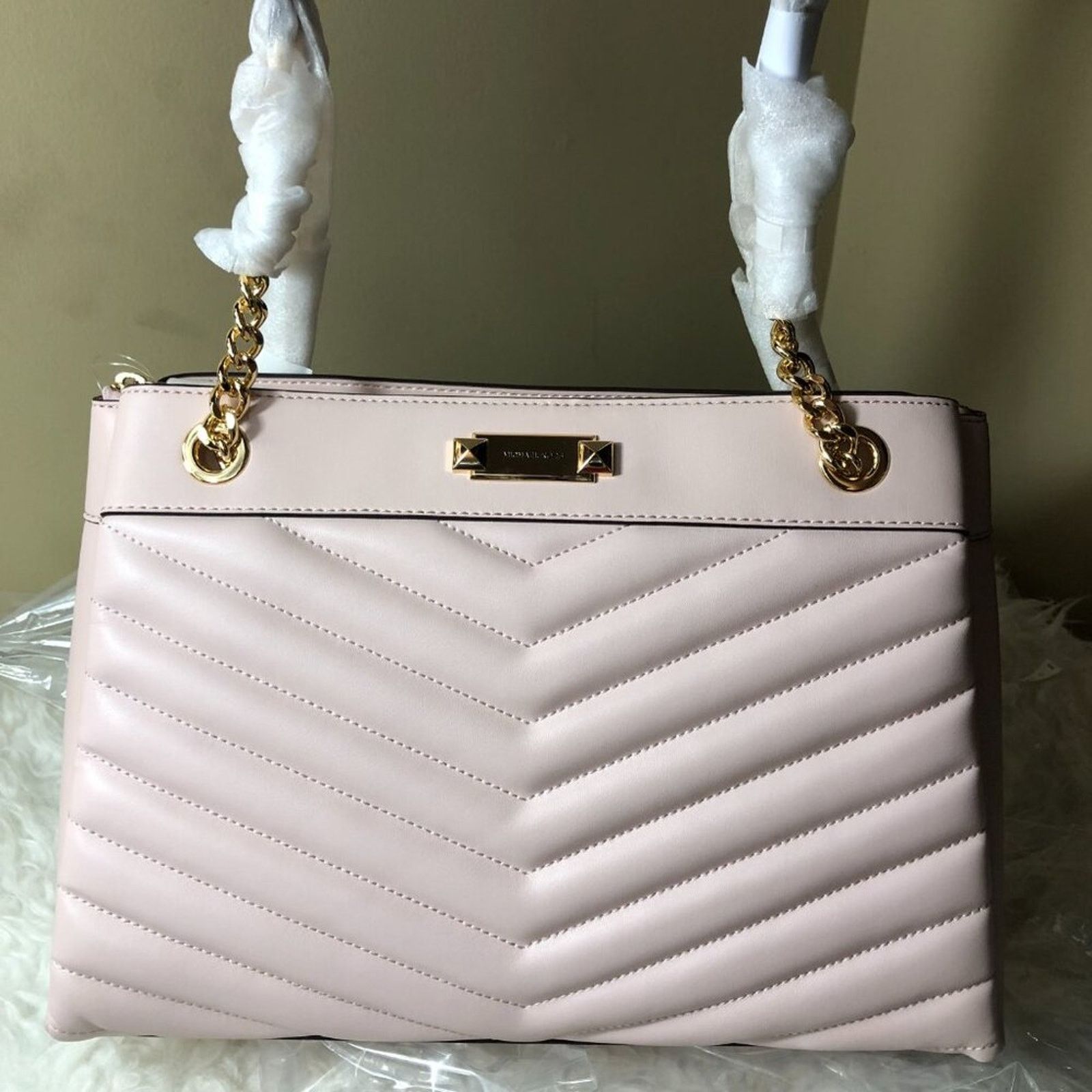 Michael Kors New Michael Kors Whitney Medium Quilted Chain