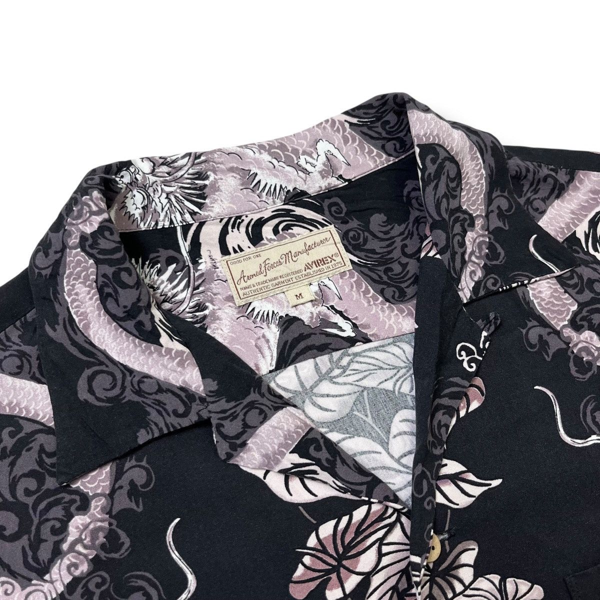 Sun Surf Avirex Loop Collar dragon hawaiian shirt Size US M / EU 48-50 / 2 - 6 Thumbnail