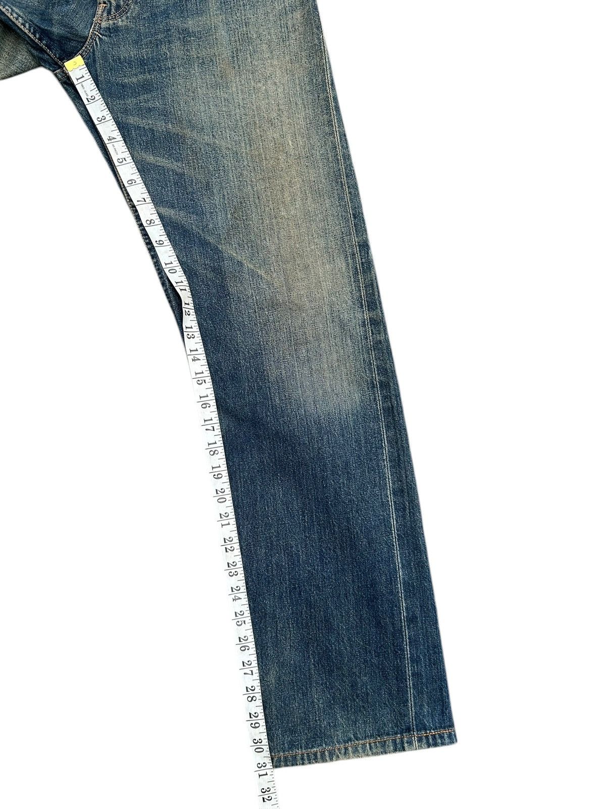Kapital Vintage Wrangler Blue Bell Selvedge Distressed Denim Jeans Size US 29 - 20 Thumbnail