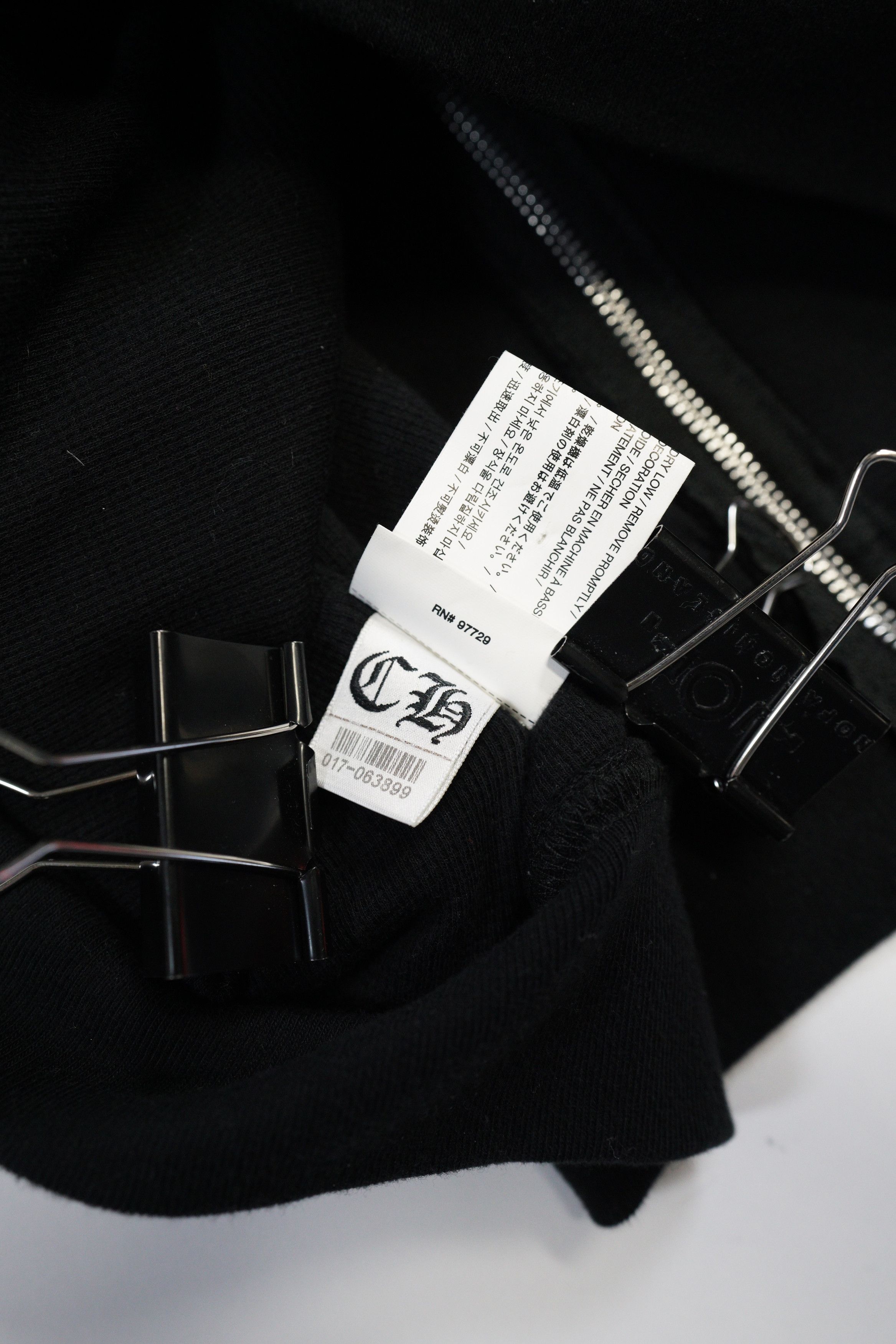 Chrome Hearts Chrome Hearts Red Horseshoe Waffle Zip Up Hoodie Size US M / EU 48-50 / 2 - 13 Thumbnail
