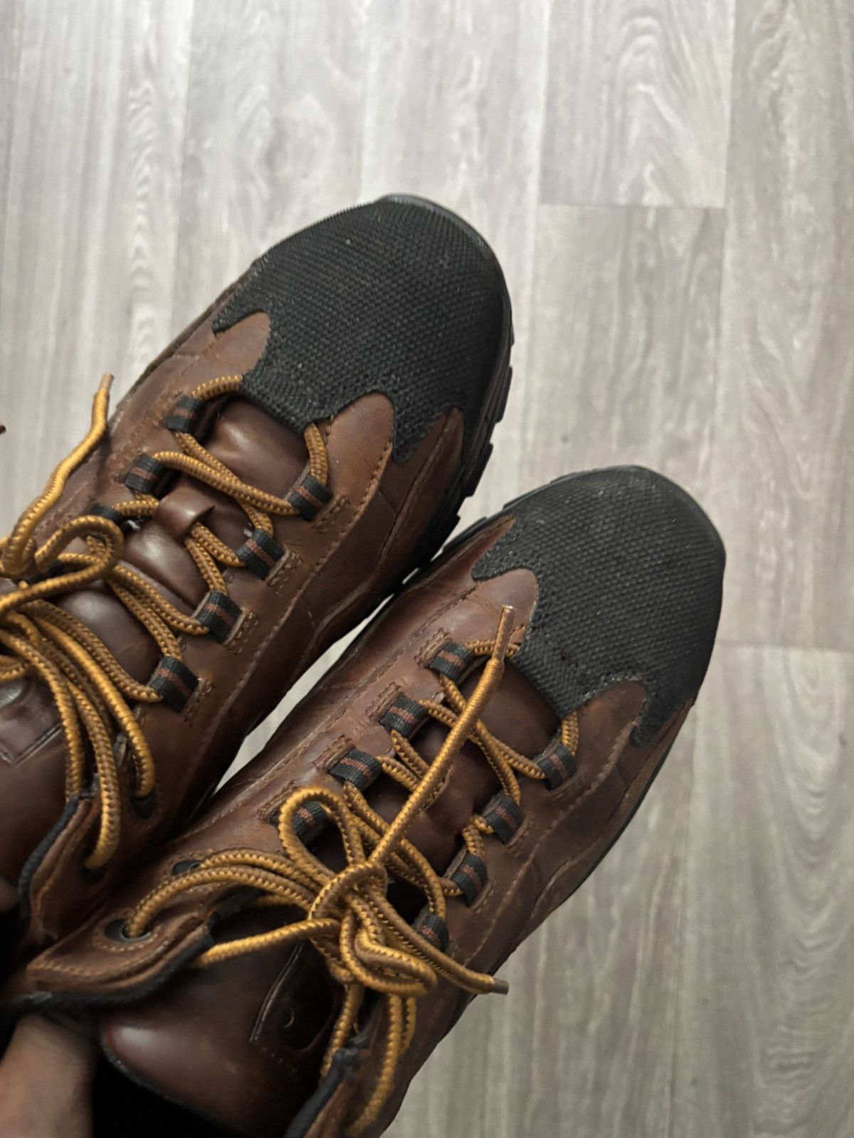 Carhartt Carhartt Shoes Steel Toe Oxford Heavy Duty Work Shoes Brown Size US 9.5 / EU 42-43 - 4 Thumbnail