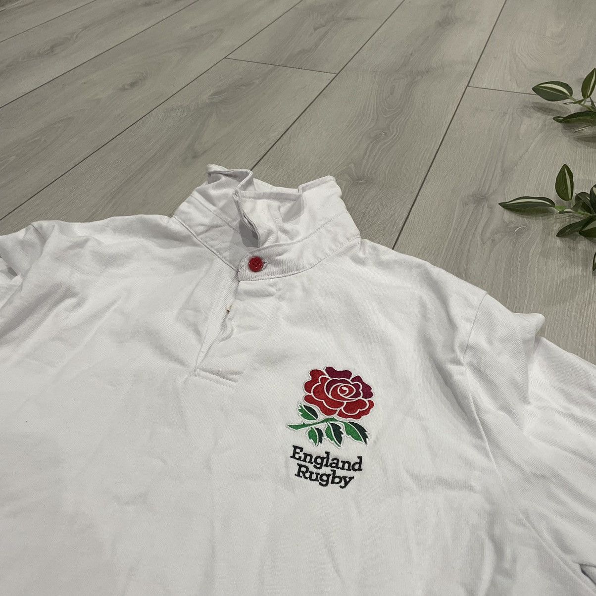 Vintage Vintage Blokecore rose England 02 Rugby Longsleeve Polo Size US XL / EU 56 / 4 - 3 Thumbnail