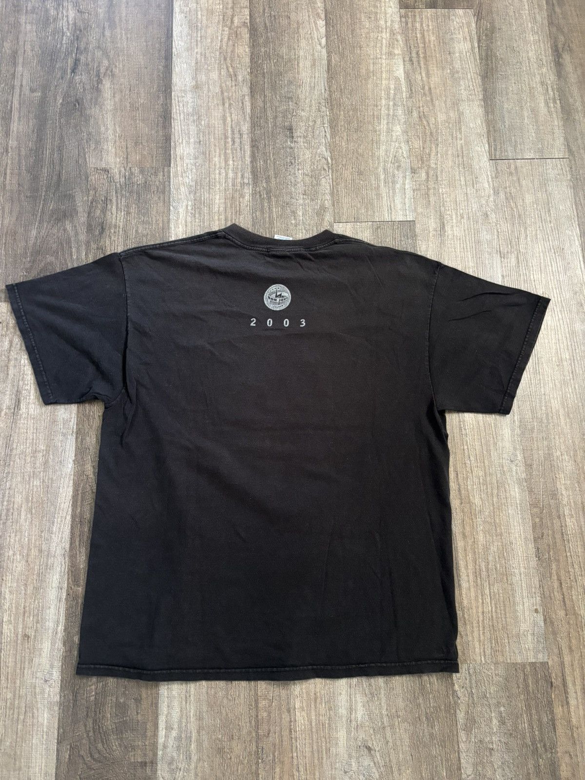 Delta Vintage 2003 Bon Jovi ‘Bounce’ Tour Tee Size US XL / EU 56 / 4 - 3 Thumbnail