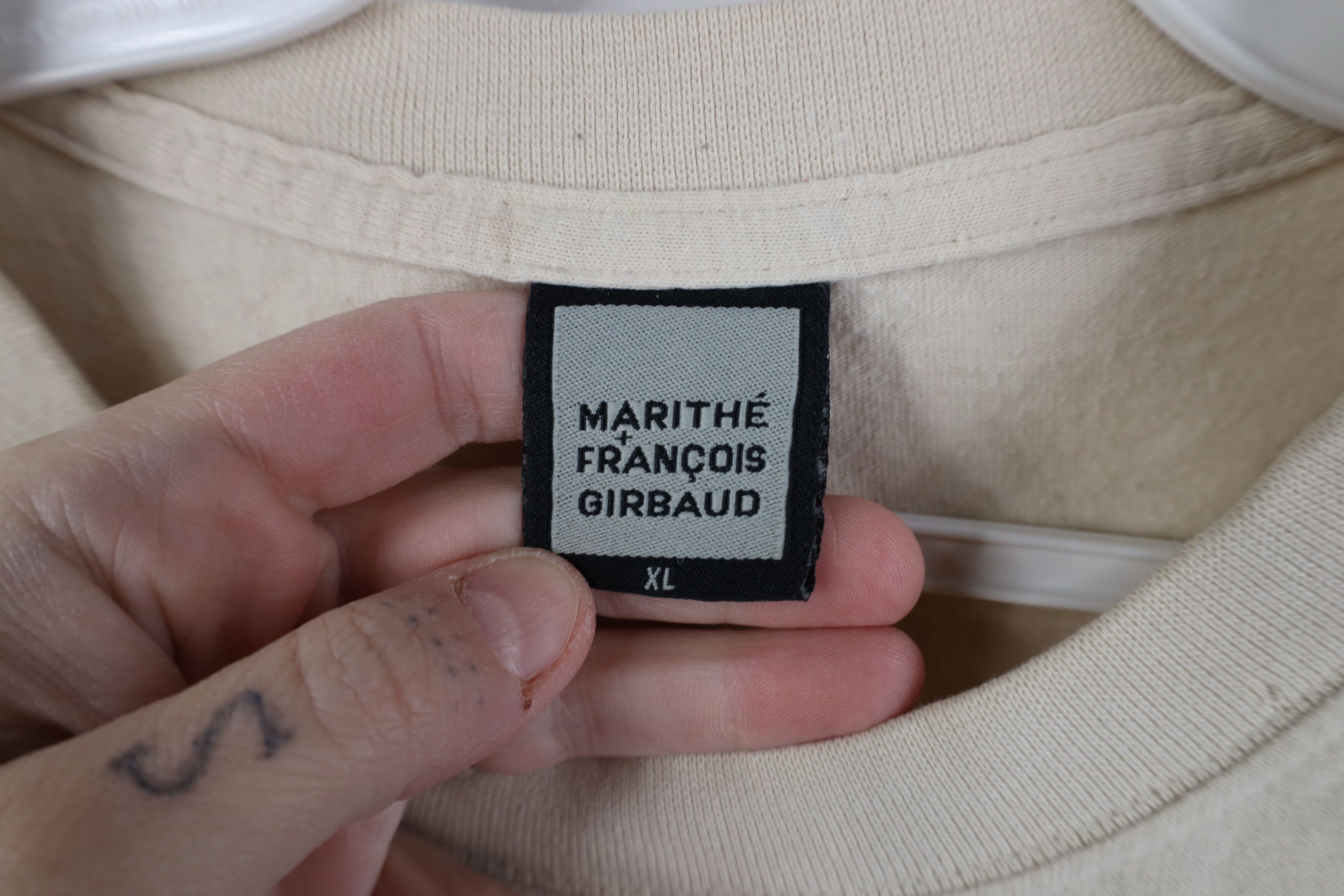 Marithe + Francois Girbaud Vintage 90s Marithe Francois Girbaud Baggy Hip Hop T-Shirt Size US XL / EU 56 / 4 - 6 Thumbnail
