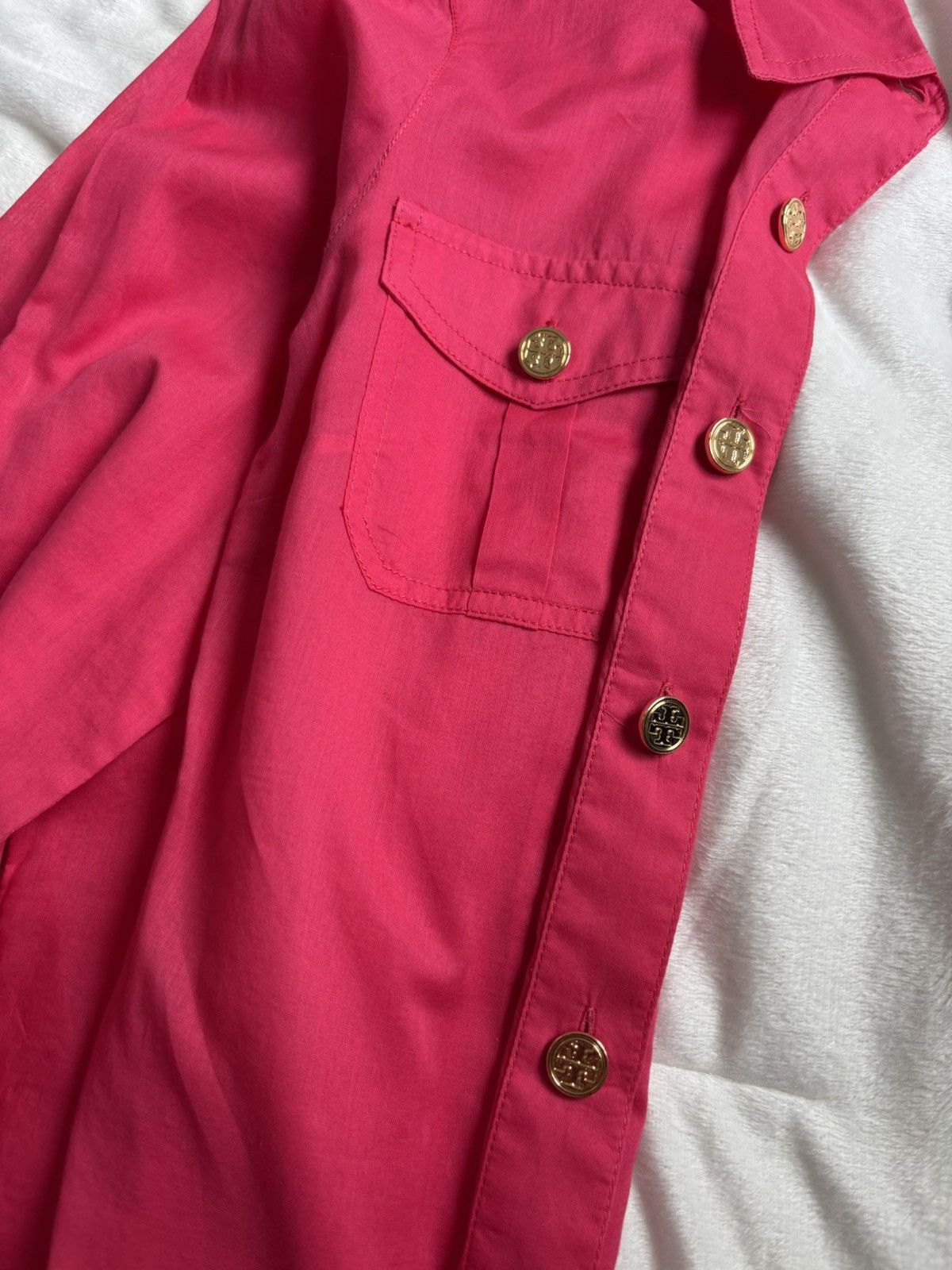Tory Burch Pink cotton Tory Burch blouse Size XS / US 0-2 / IT 36-38 - 4 Thumbnail