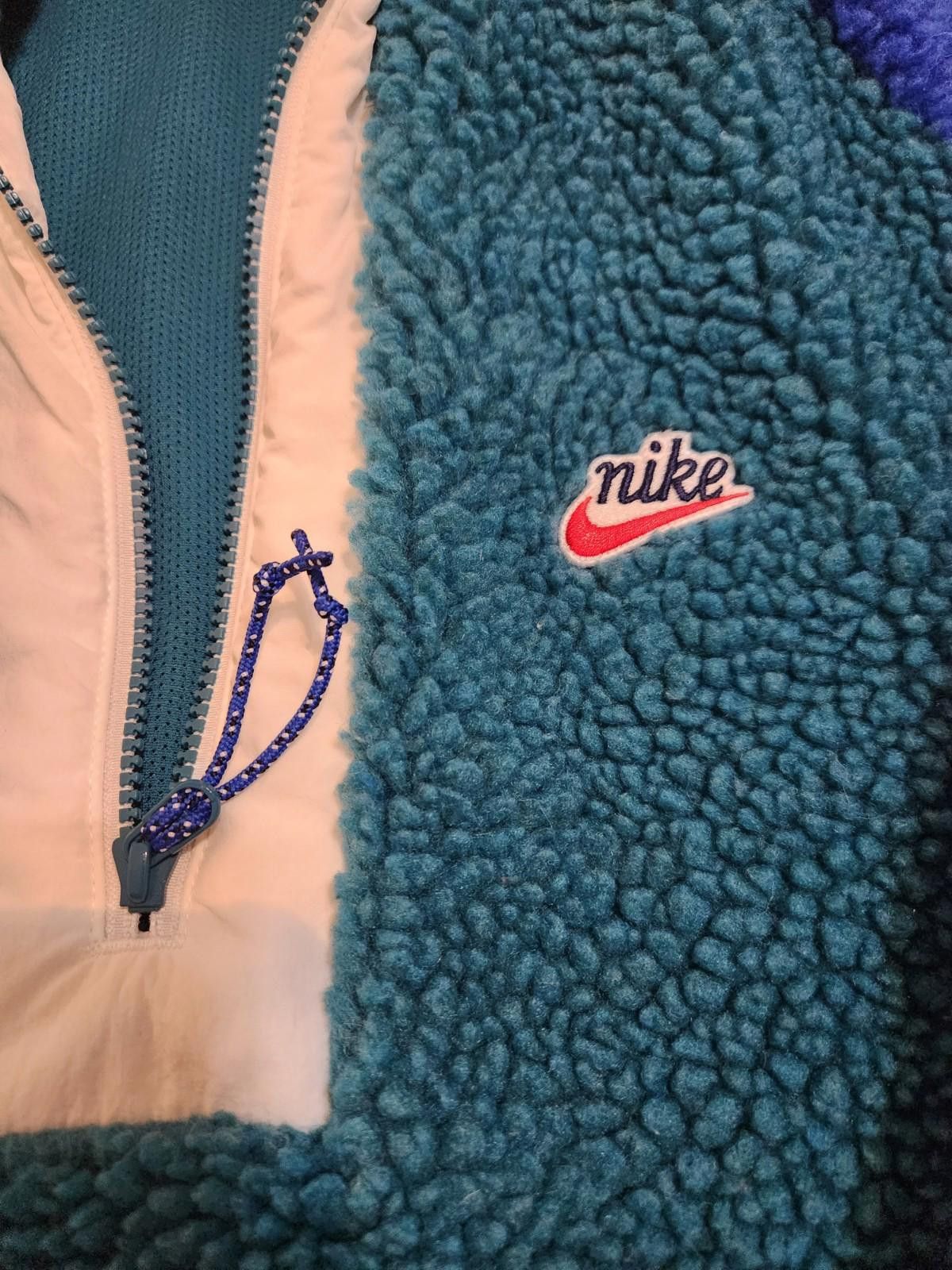Nike Nike Fleece Sherpa Half Zip Pull Over Retro Jacket L Size US L / EU 52-54 / 3 - 2 Thumbnail
