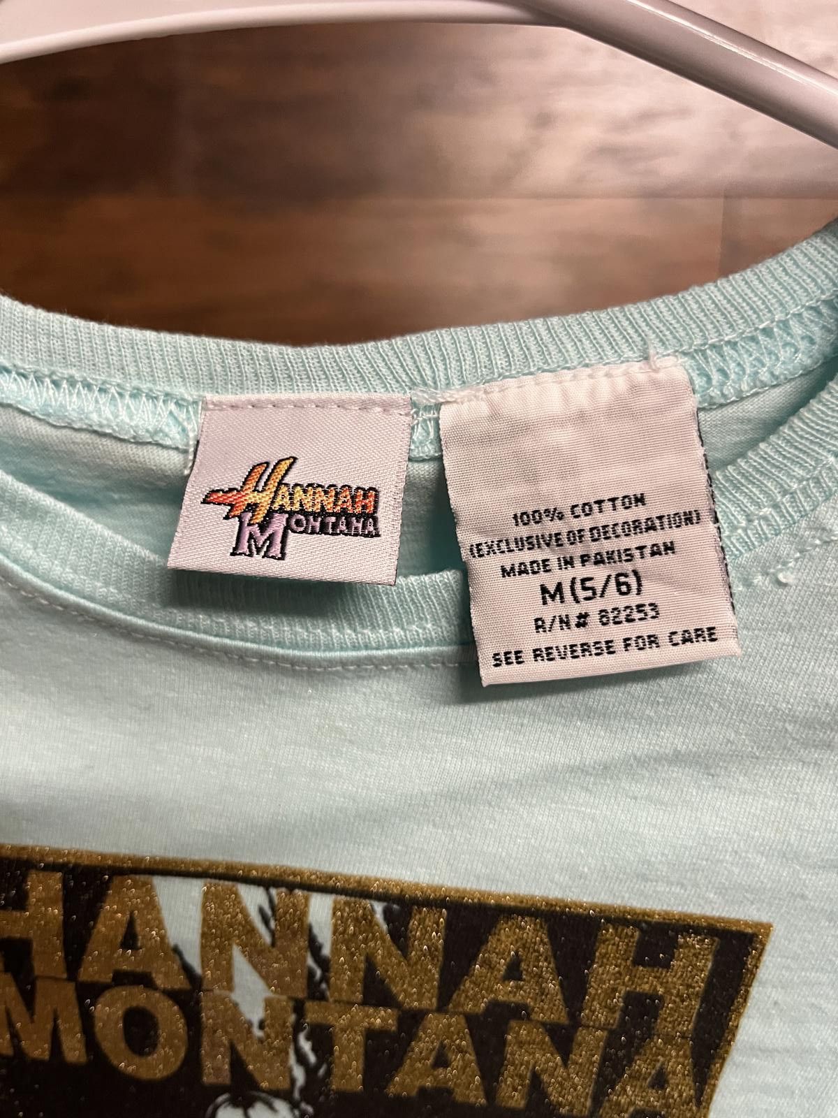Disney VTG Hannah Montana Miley Cyrus LS Youth Tee - m(5/6) Size XXS / US 00 / IT 34 - 2 Thumbnail