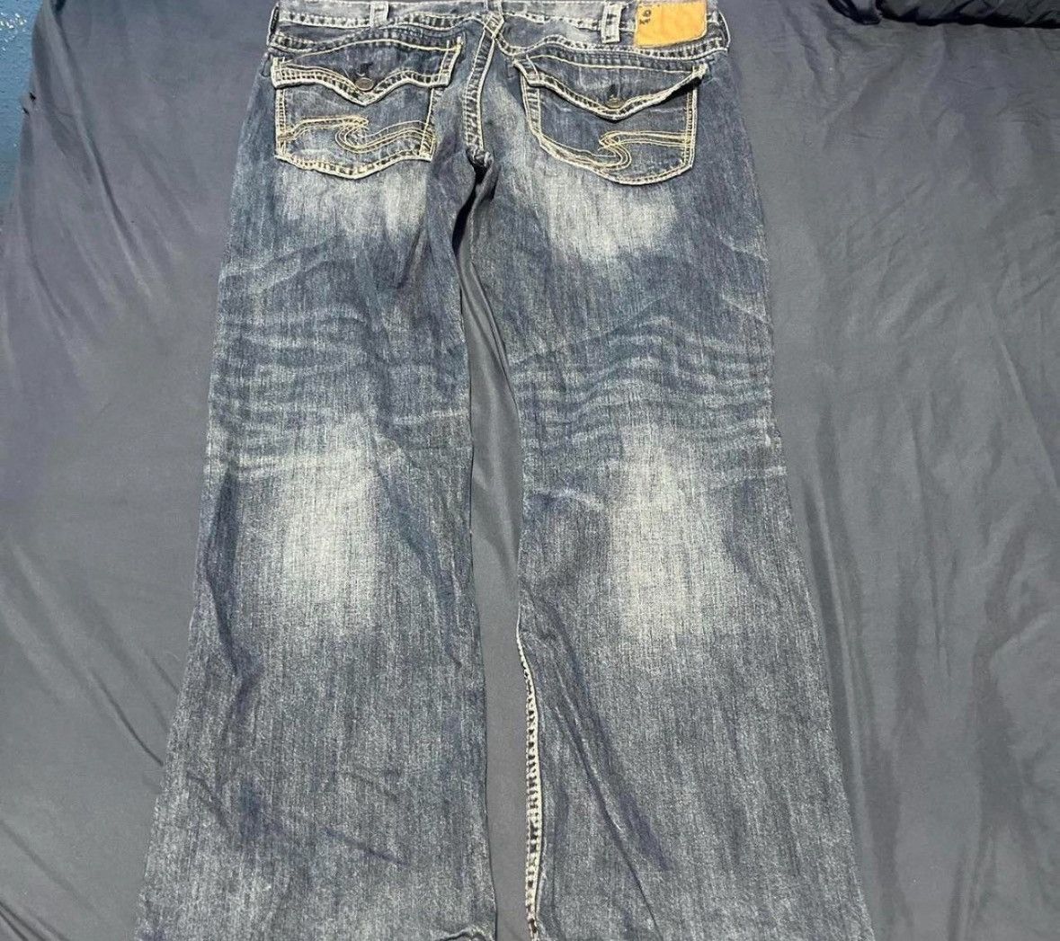Other baggy blue beans Size US 34 / EU 50 - 2 Thumbnail